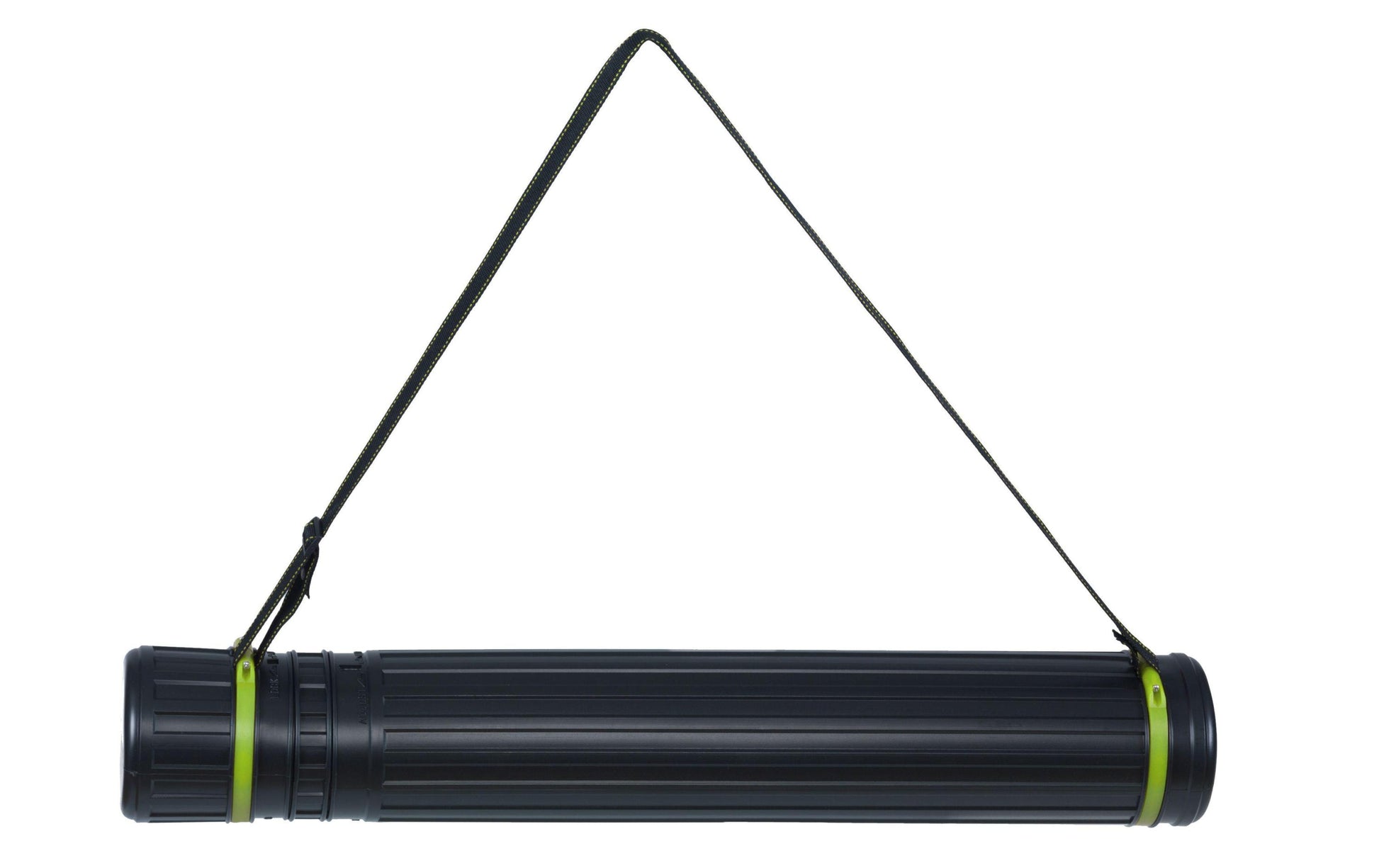 Linex Planrolle 75–135 cm Ø 125 mm – Schraubdeckel, verstellbarer Tragegurt, schwarz, Kunststoff