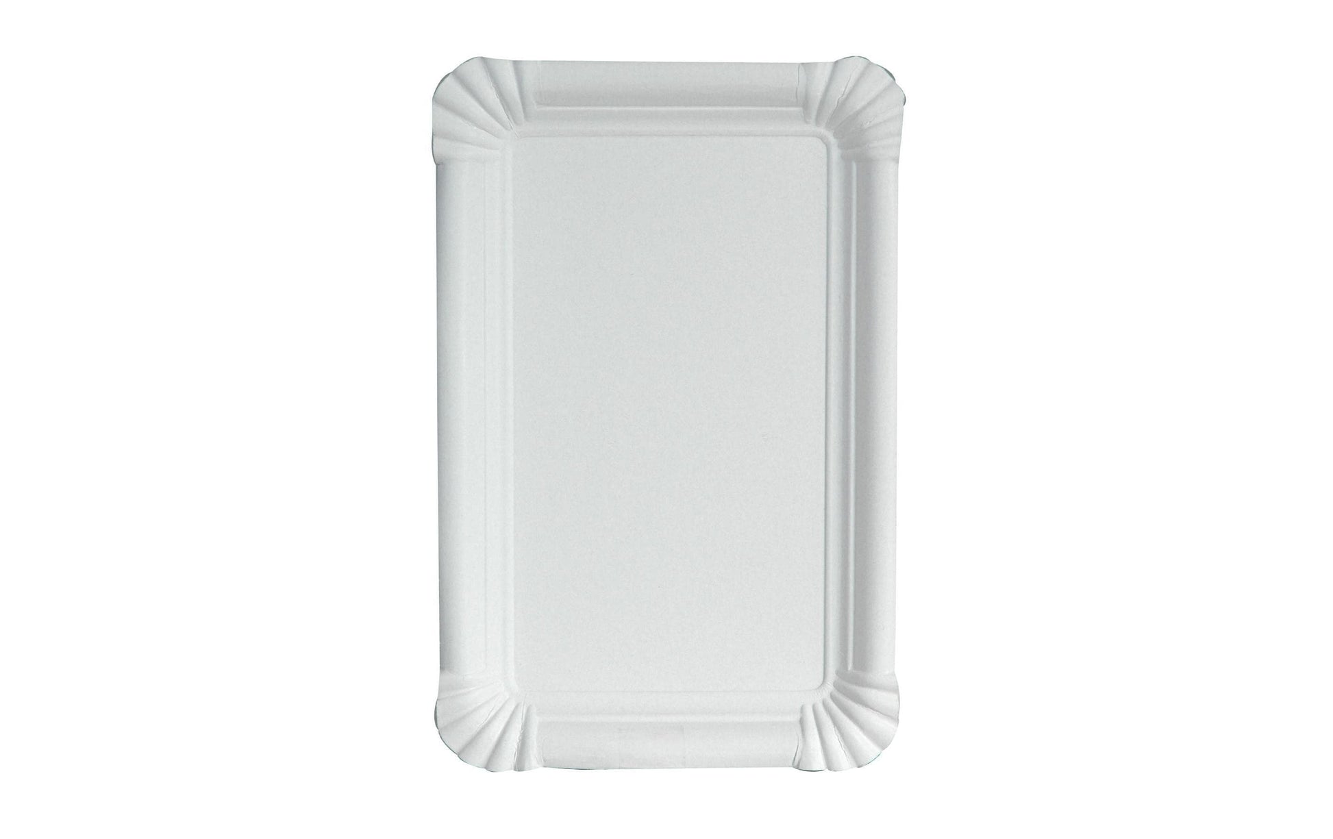 Papstar Teller, Papier/Karton, rechteckig – 20 × 13 cm – FSC – 250 Stk.
