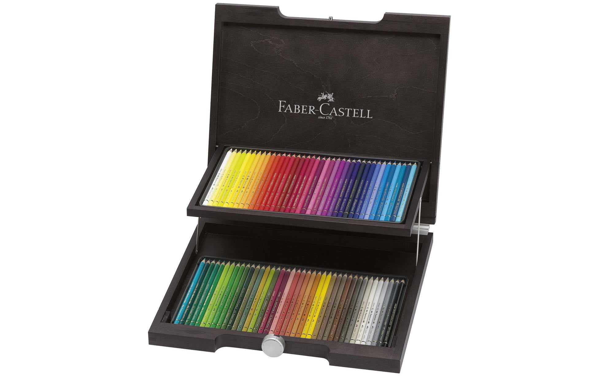 Faber-Castell Buntstifte, mehrfarbig, 72er-Etui – wasserfest, PEFC-zertifiziert, klimaneutral produziert