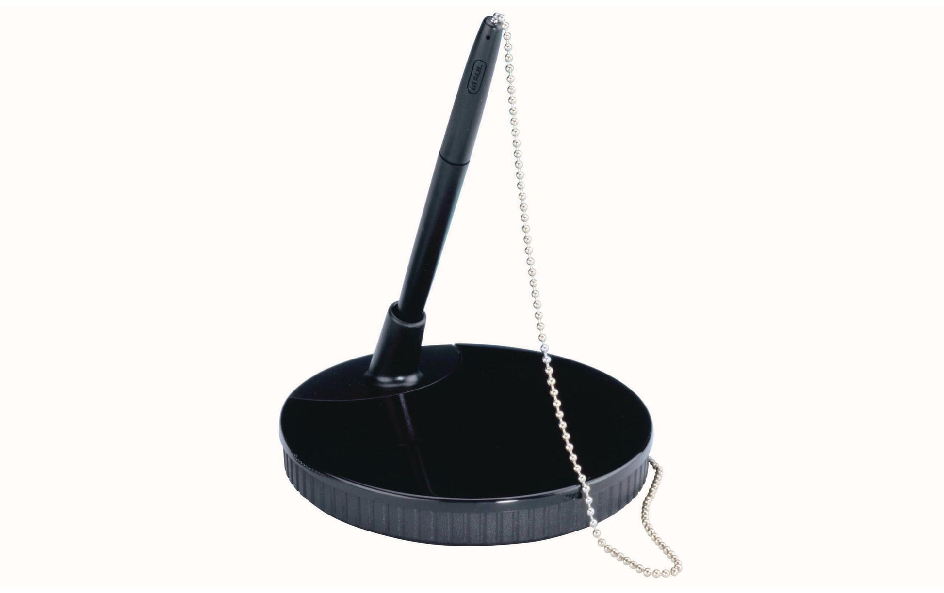 MAUL Stiftschlaufe – Kunststoff, Schwarz, 114 × 150 mm