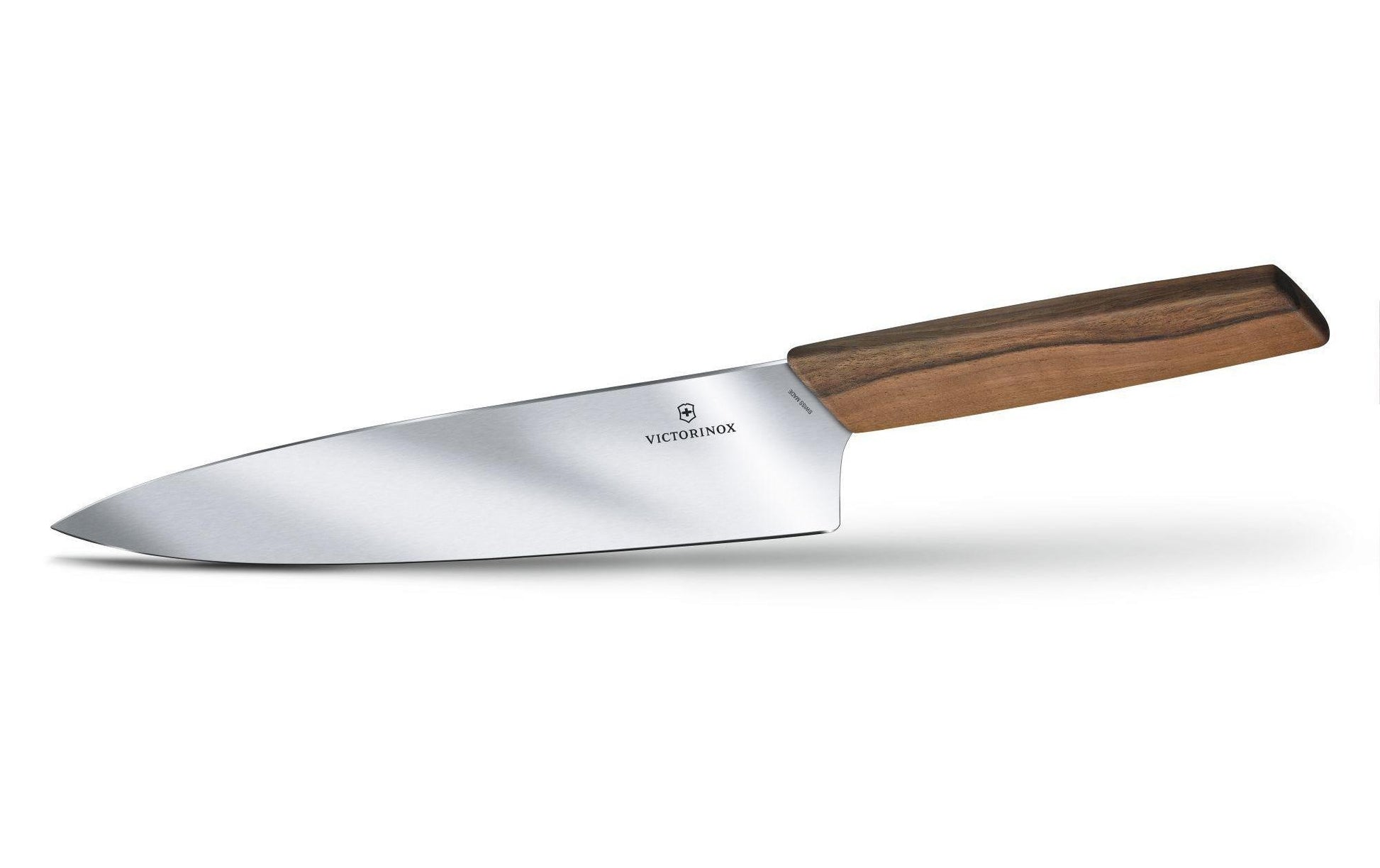 Victorinox Swiss Modern Tranchiermesser – Stahl, glatt, 20 cm, braun