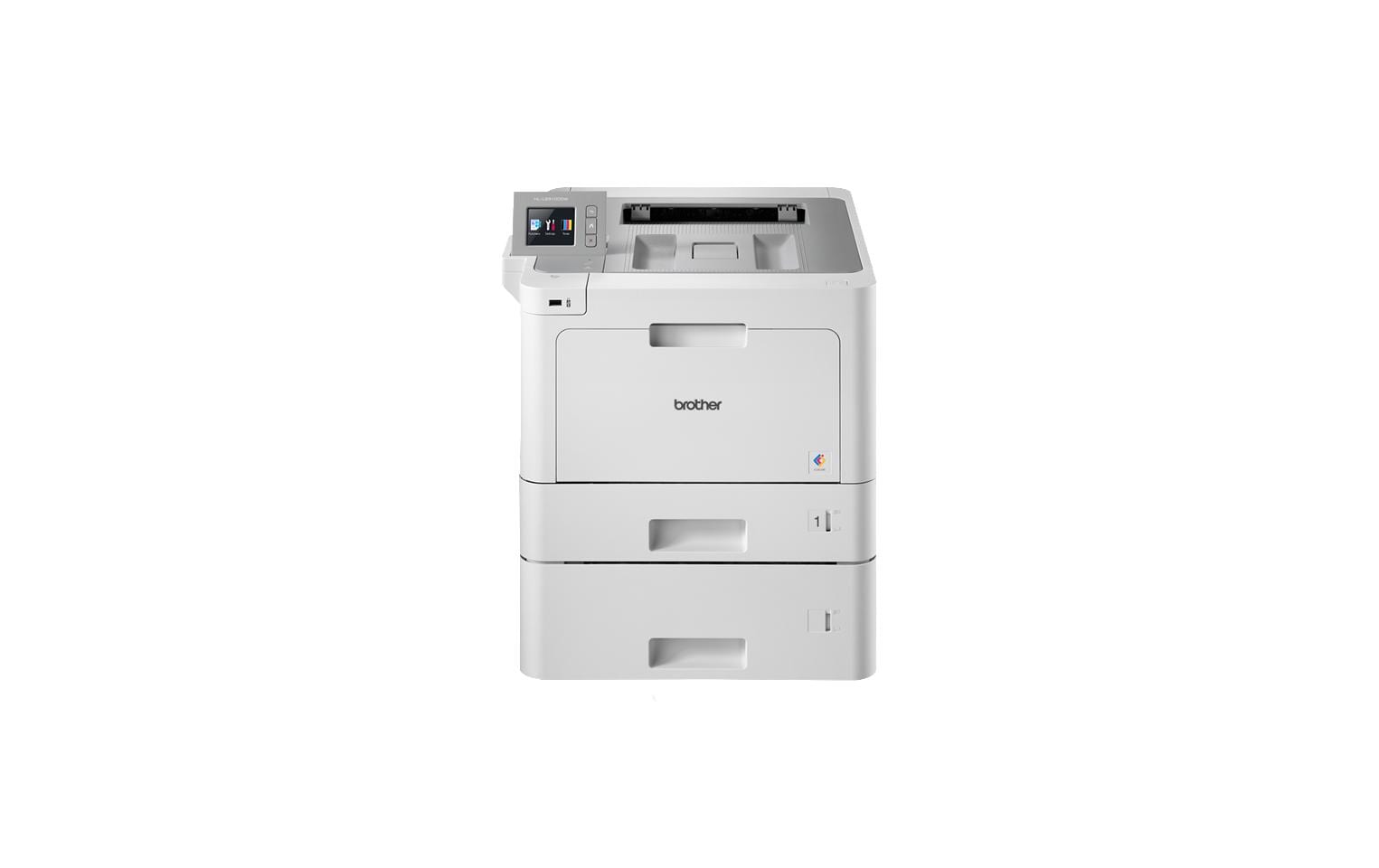 Brother HL-L9310CDWT – A4, S/W, Duplex, 31 S./Min., 2400 × 600 dpi, USB, Papier: 800 Blatt