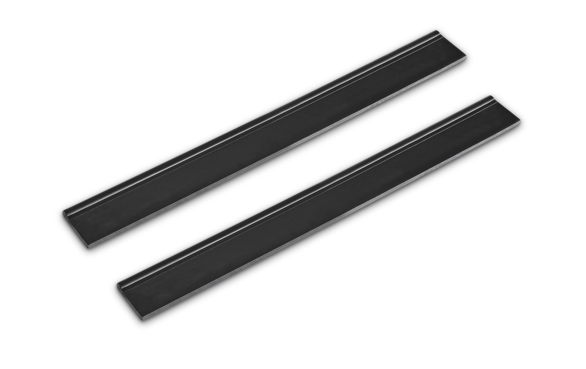 Kärcher Abziehlippe schmal – Silikon, schwarz, für WV 2 Plus, WV 5 Plus, WV 75 Plus u. a., 2 Stk.