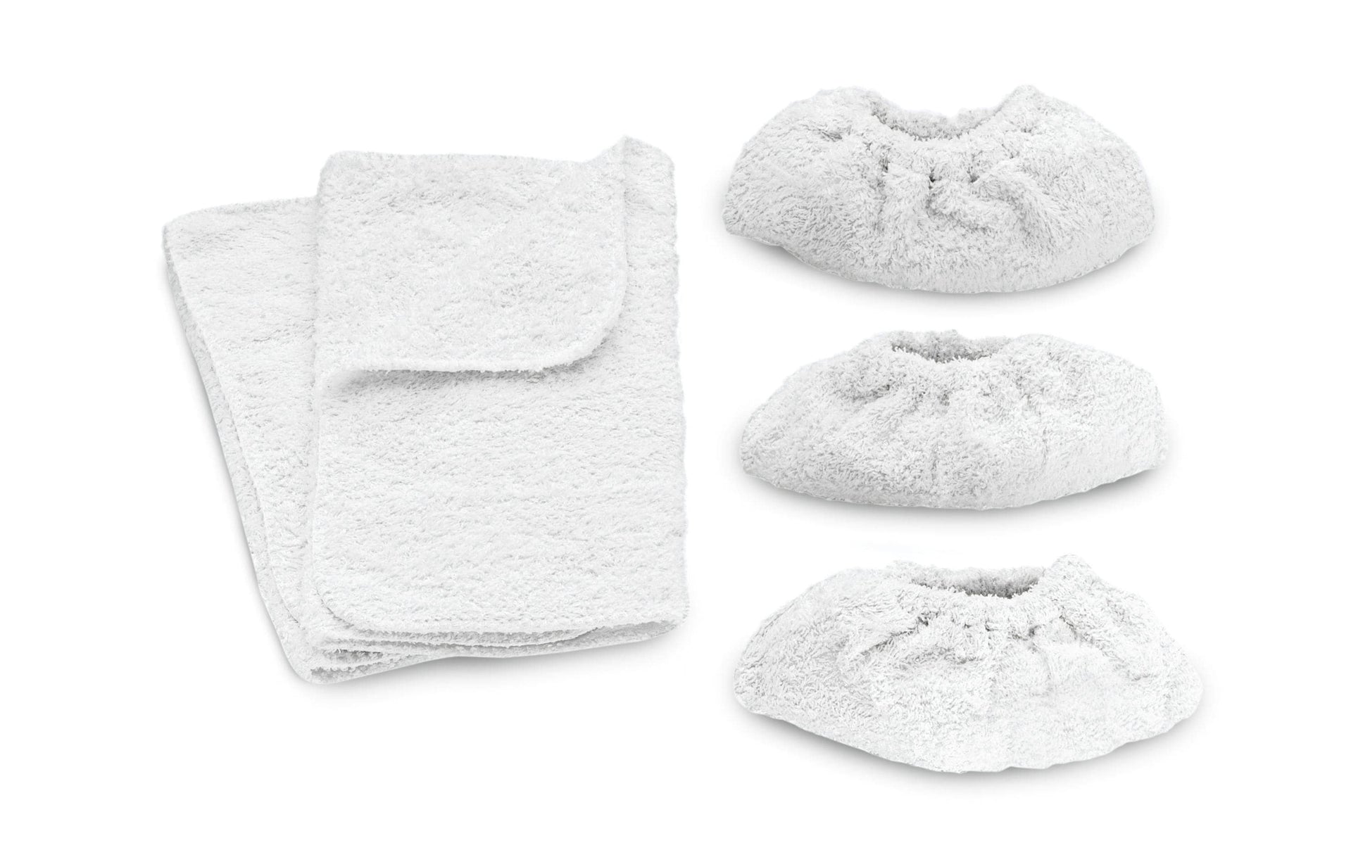 Kärcher Frottee-Tuch – Weiss – 6,5 × 26,5 cm – Baumwolle – 5er-Set