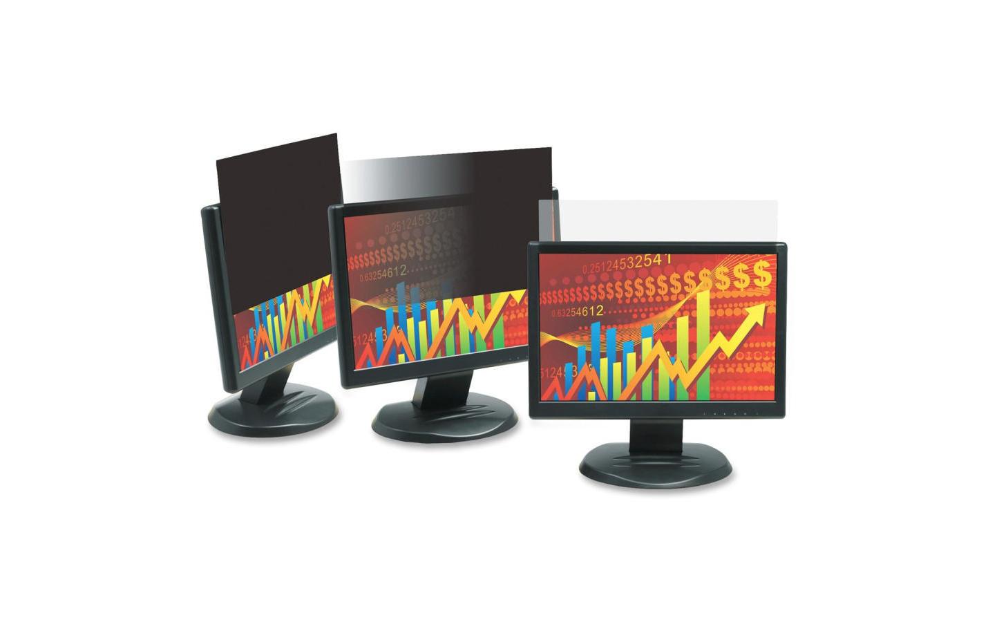 3M Displayschutz für 27"-Monitore (Auswahl) – Schwarz