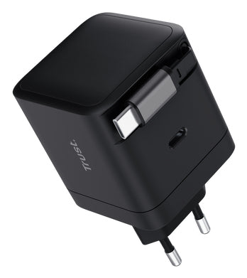 Trust Maxo Netzteil – 60 W, 2× USB-C, PD