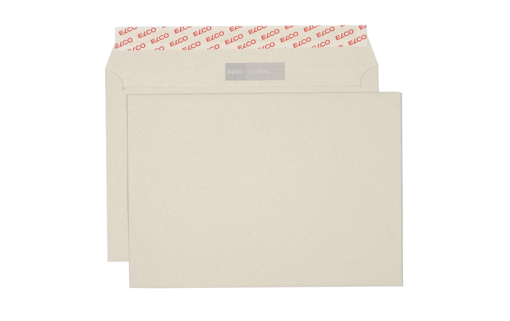 Elco Couvert C5, ohne Fenster, selbstklebend, grau, 100 g/m² – 500 Stk.