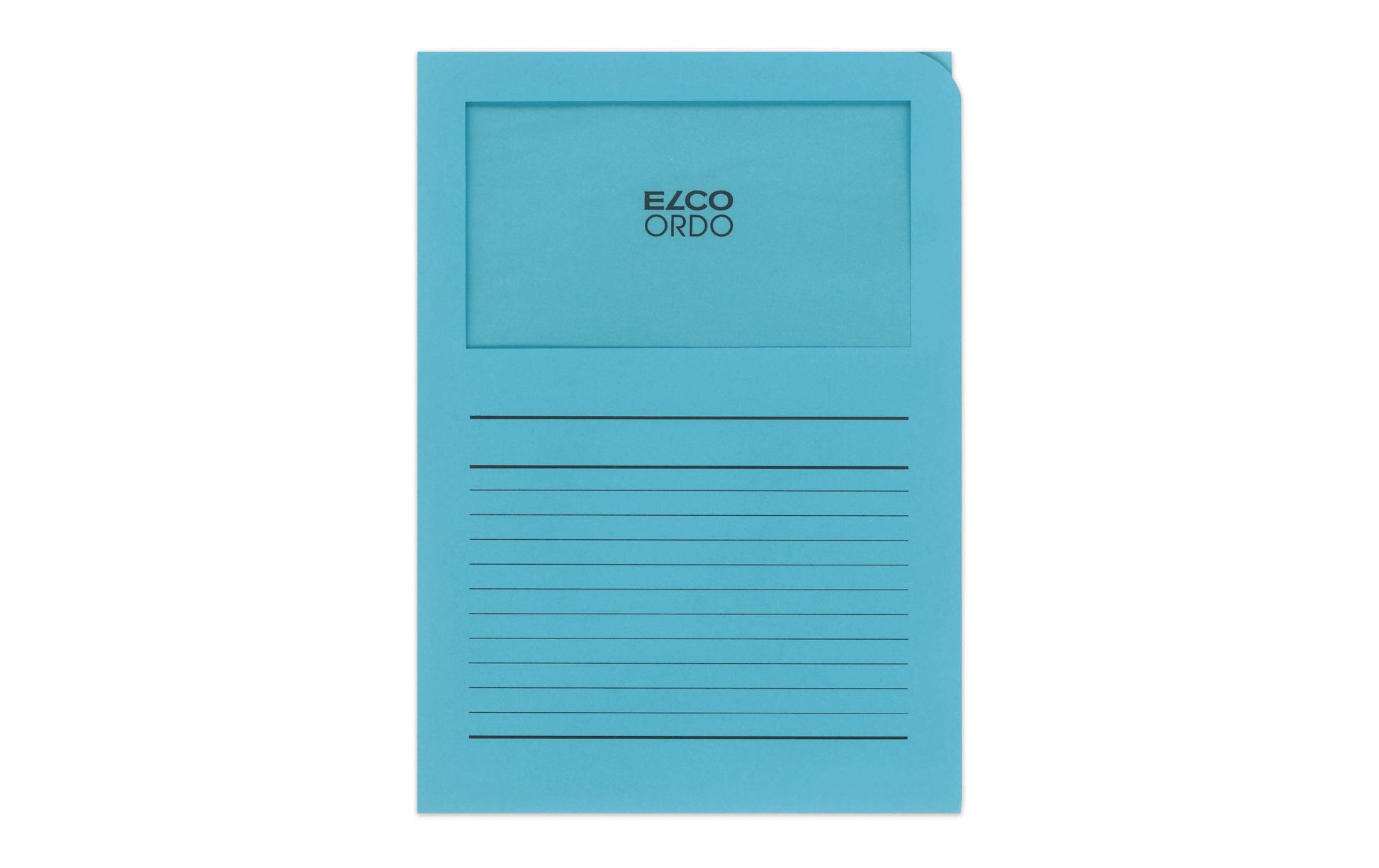Elco Ordo Classico Sichtmappe A4 – Blau, Papier, 10er-Pack