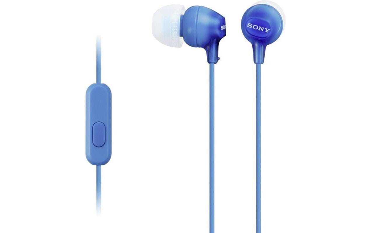 Sony MDREX15APLI – In-Ear Kopfhörer – 3,5 mm Klinke, geschlossen – Blau