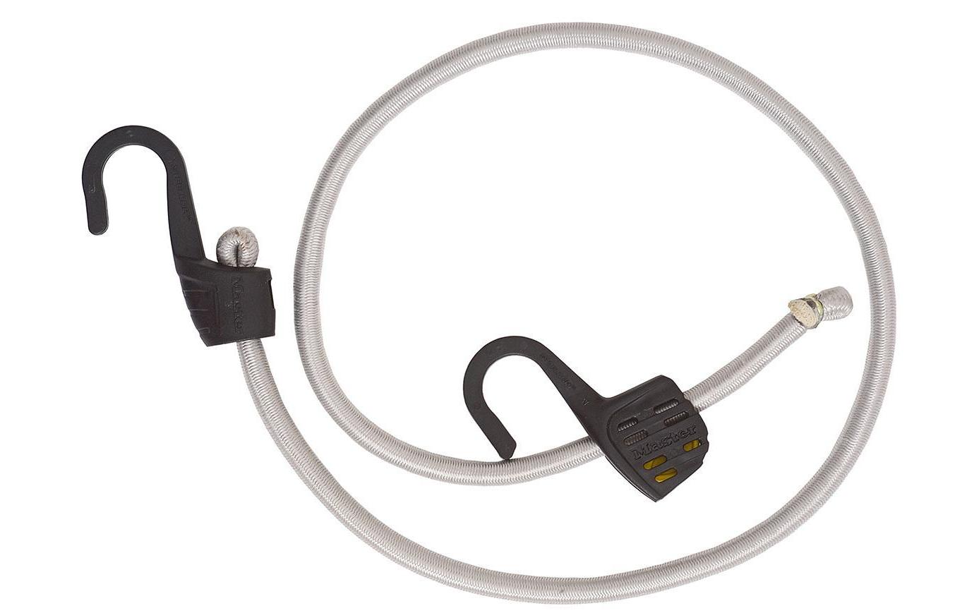 MASTER LOCK Masterlock – Gummiseil, Grau Ø 9,5 mm × 1,5 m, 65 kg