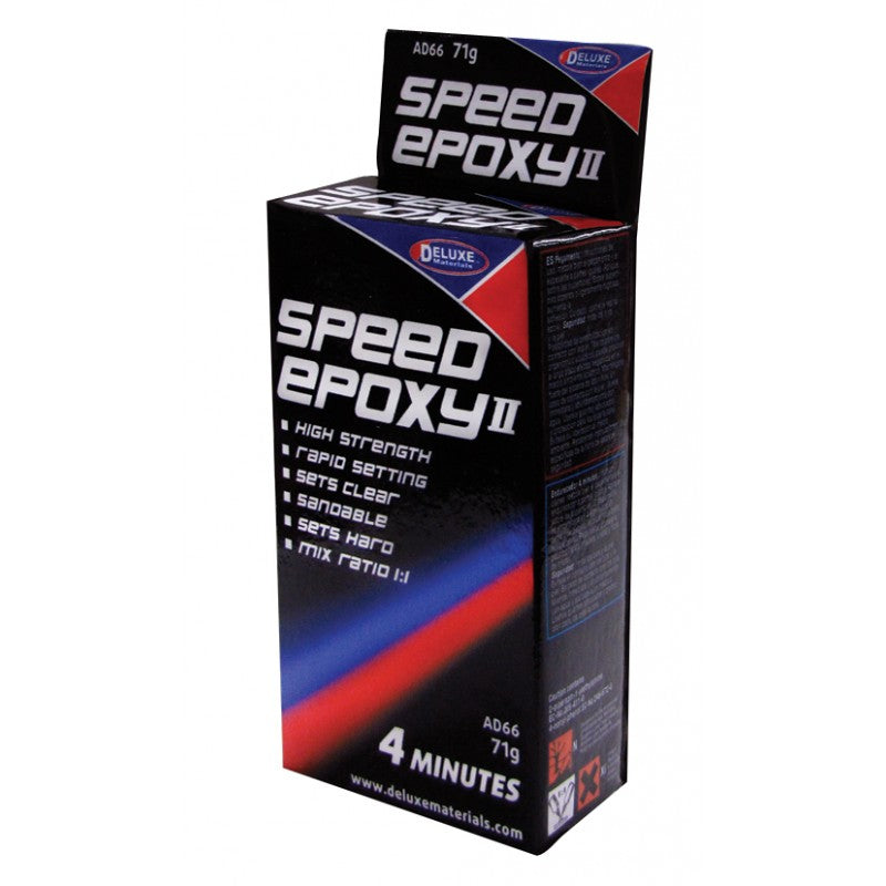 Deluxe Materials 2K Epoxidharzkleber Speed Epoxy II 4 min – transparent – für Holz