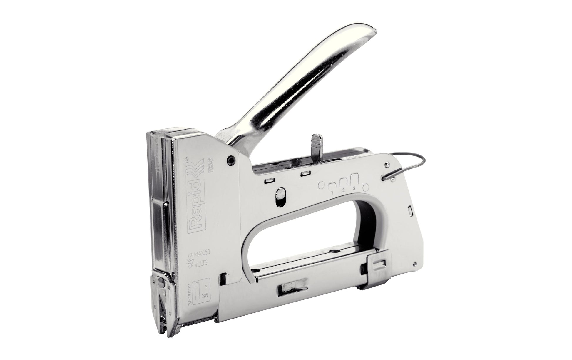 Rapid Kabeltacker, 112 × 37 mm, Stahl, Grau, für 6,0 mm Kabel, R36