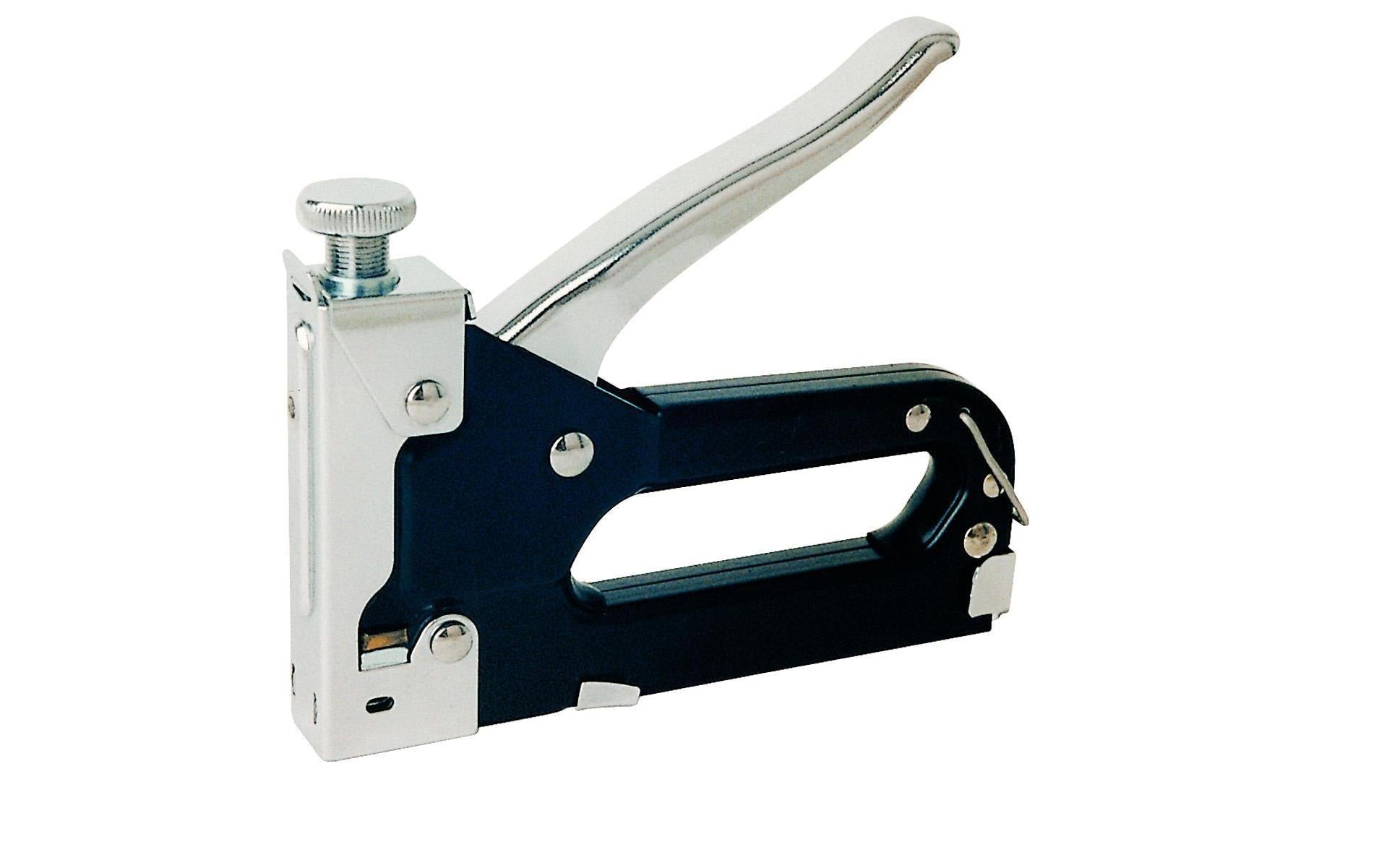 Rapid Compacta Handtacker – Typ 53, 6–14 mm – für Stoff – Unterlader, einstellbare Schlagkraft