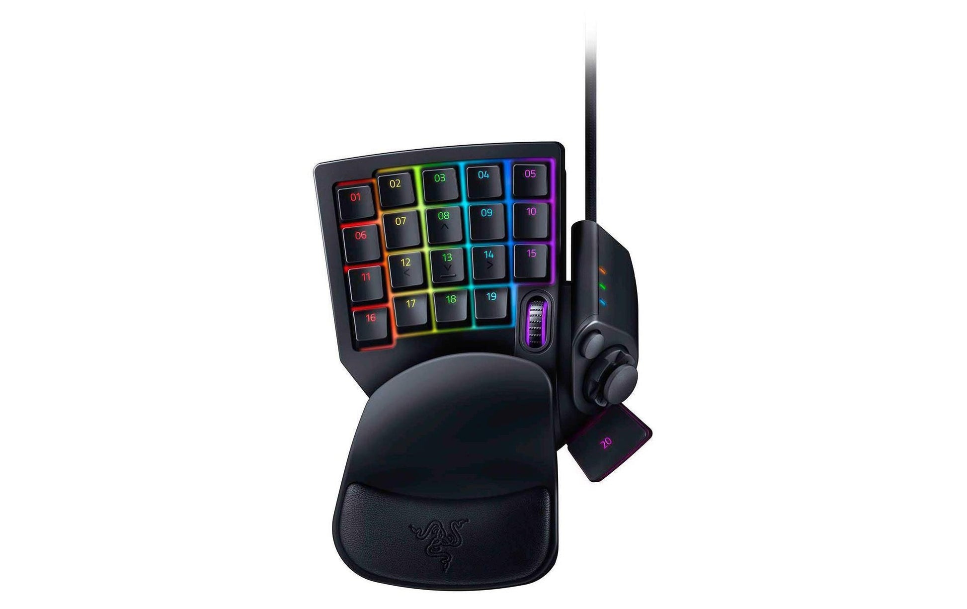 Razer Tartarus V2 – Tastatur, kabelgebunden (USB-A), CH-Layout (DE-CH), Rubberdome, beleuchtet