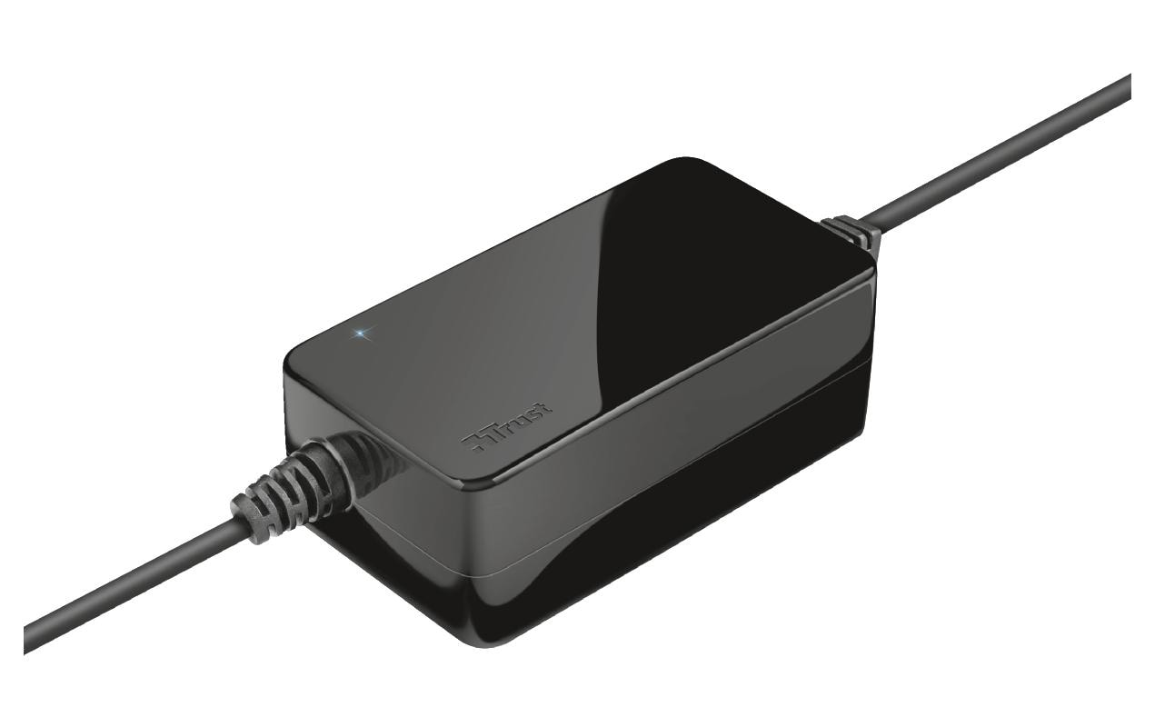 Trust Primo Netzteil 45 W – für Laptops 18–20 V – Schwarz