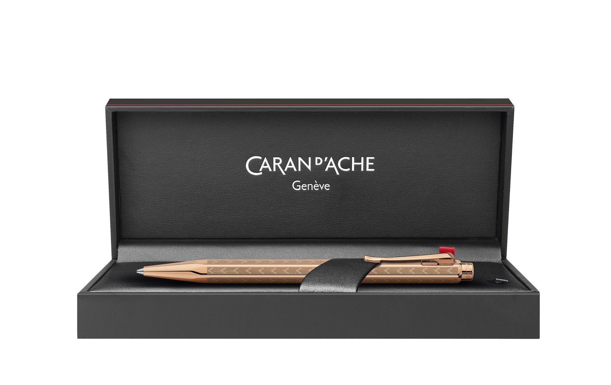 Caran d-Ache Kugelschreiber – Roségold, glänzend, Metall