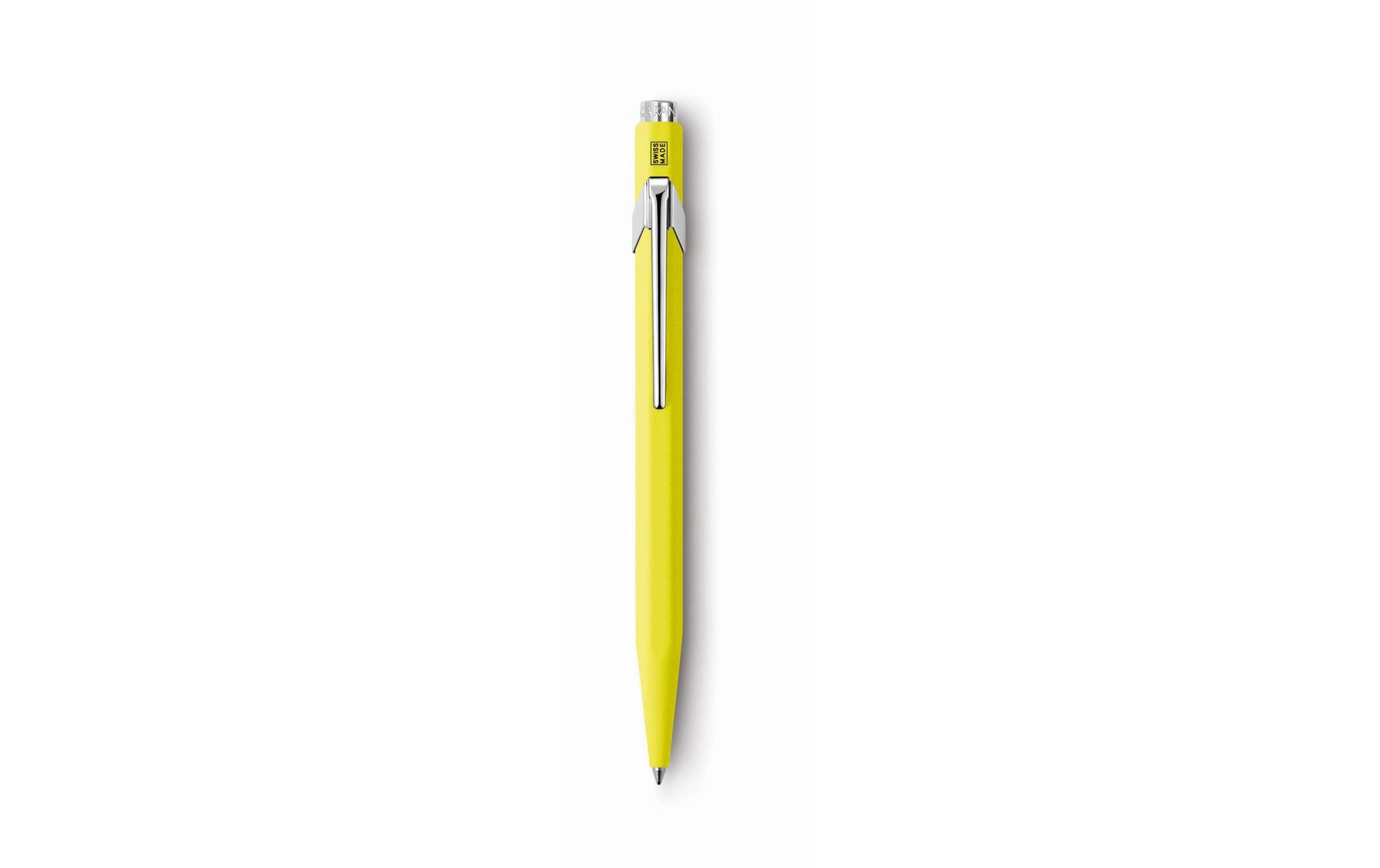 Caran d-Ache Kugelschreiber – Gelb, Aluminium