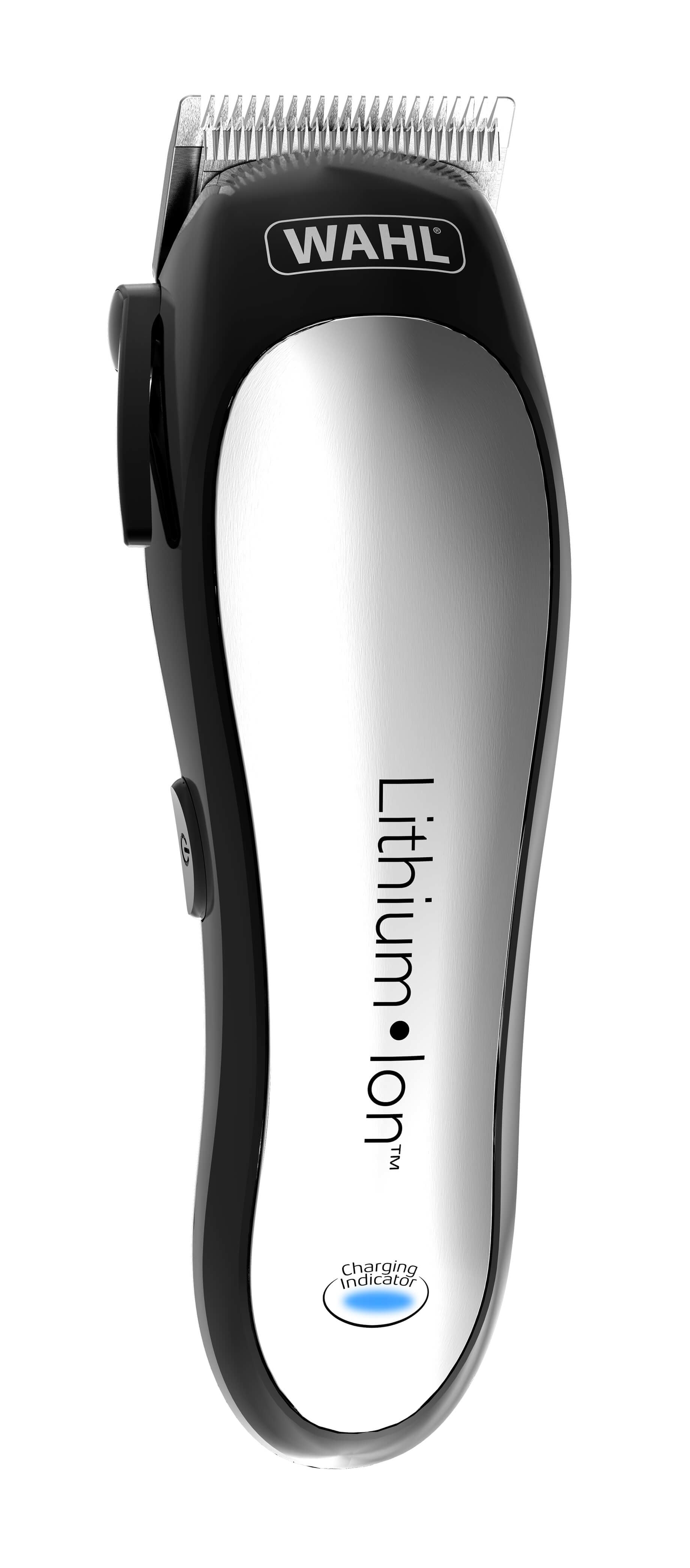 Wahl Haarschneider – Li‑Ion, 90 min Akku, 1–25 mm, 8 Kämme, schwarz/silber
