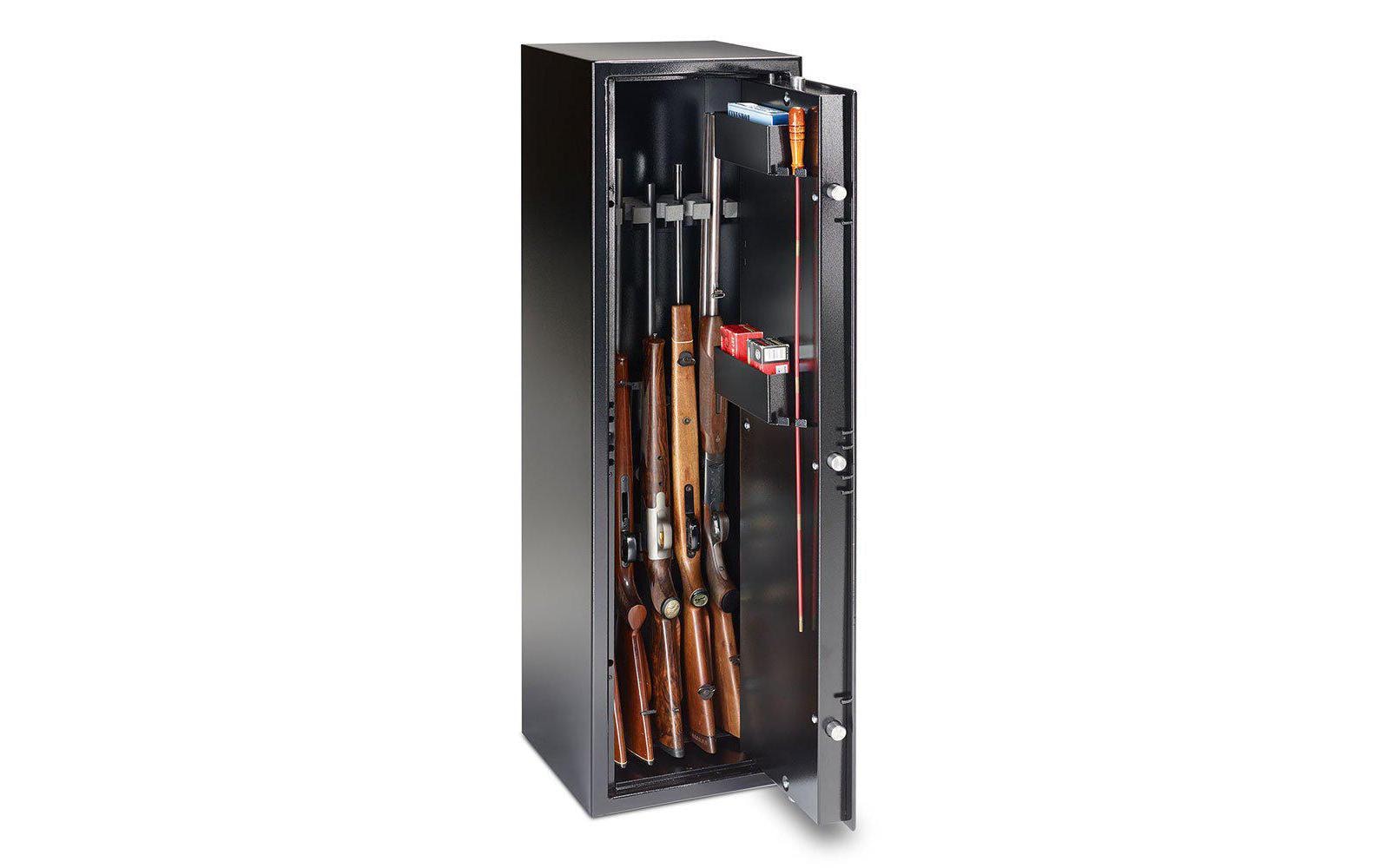 Burg-Wächter Waffenschrank Ranger N5 – Elektronikschloss – 372 × 368 × 1'304 mm – EN 1143-1, VdS II – Schwarz