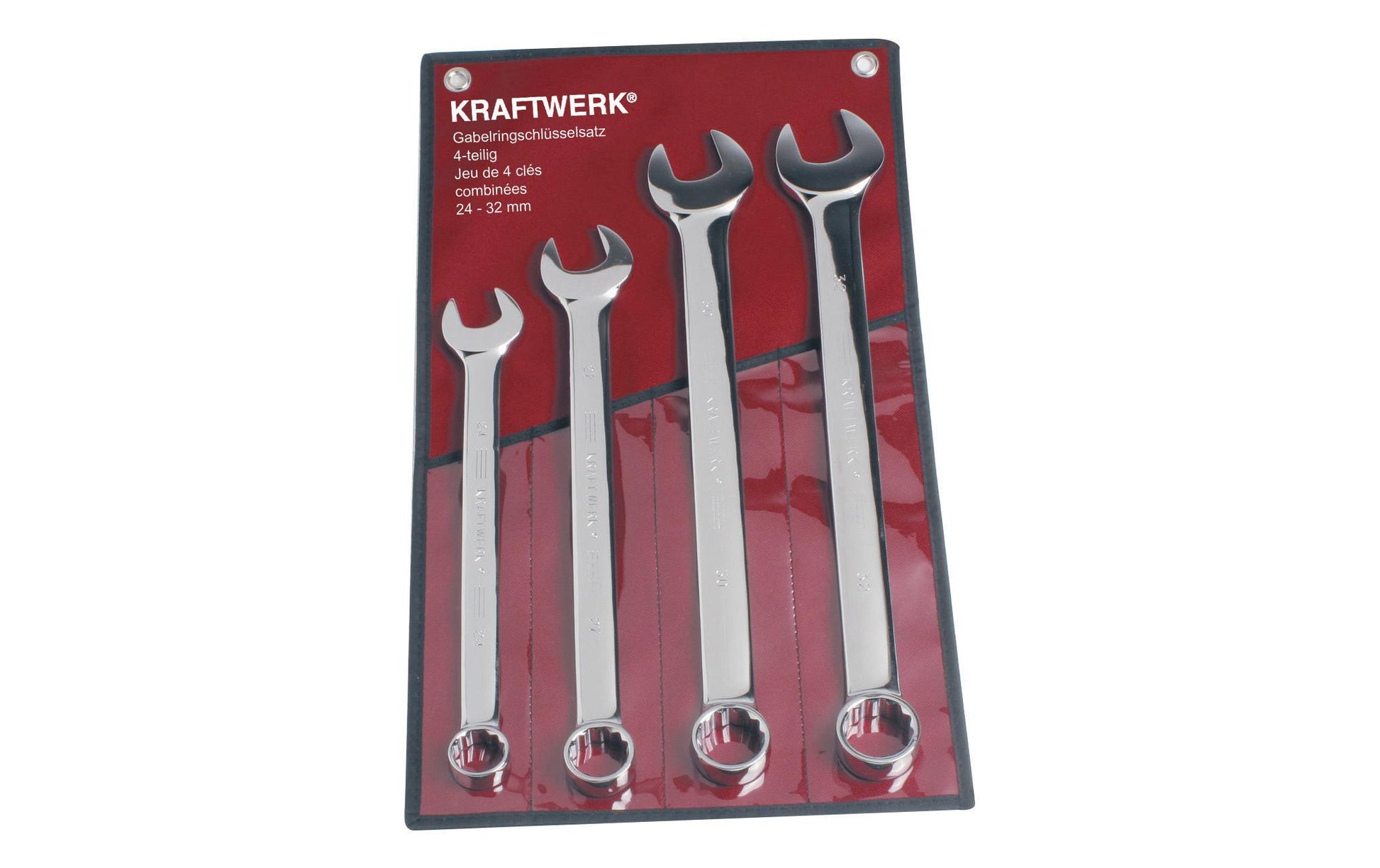 Kraftwerk Ringgabelschlüssel-Set 24, 27, 30, 32 mm – 3558R