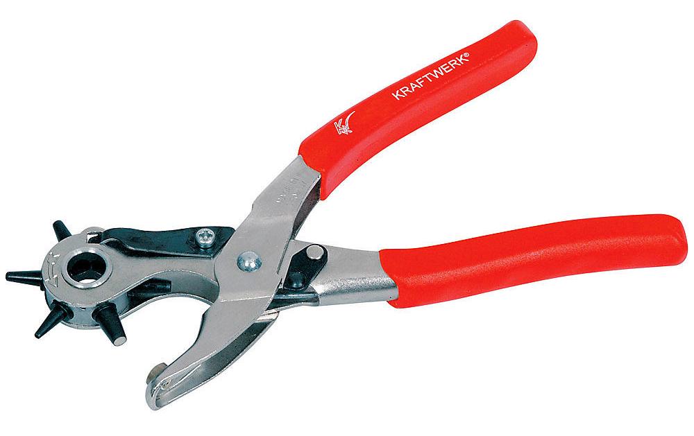 Kraftwerk – Zange (Einzeln) Revolverlochzange, Ø 2–4,5 mm, 220 mm – 4248-220