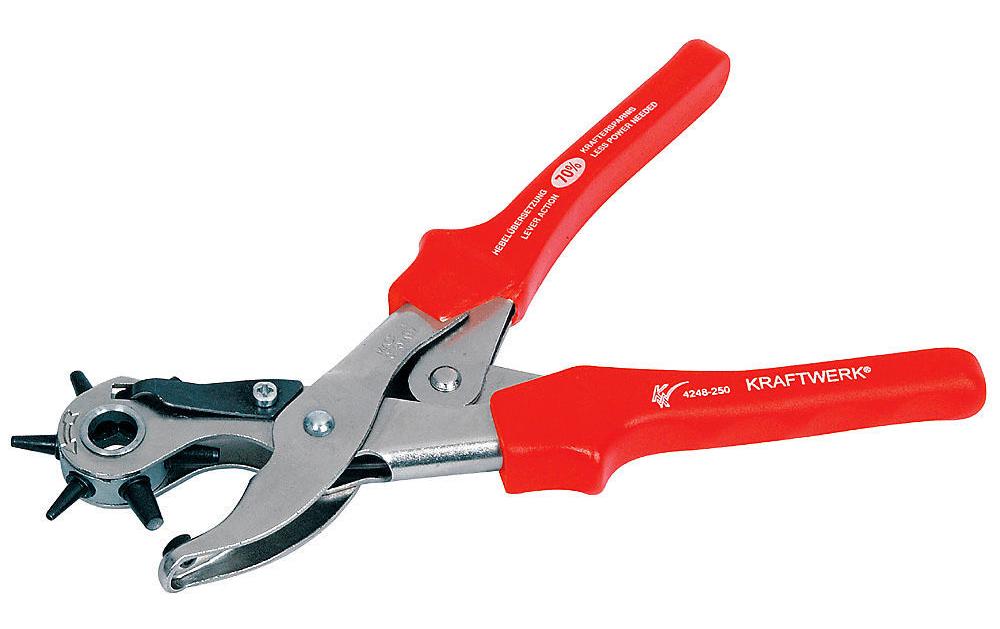 Kraftwerk – Revolverlochzange 2–4,5 mm, 250 mm – 4248-250