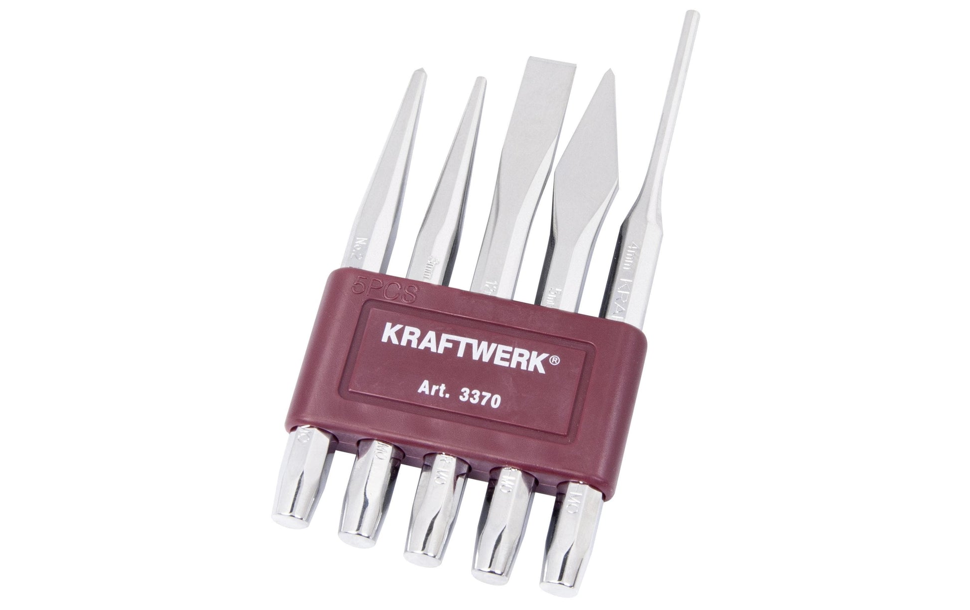 Kraftwerk – 3370 – Reparatur-Toolkit – Kreuzmeissel 5 mm – 5er-Pack