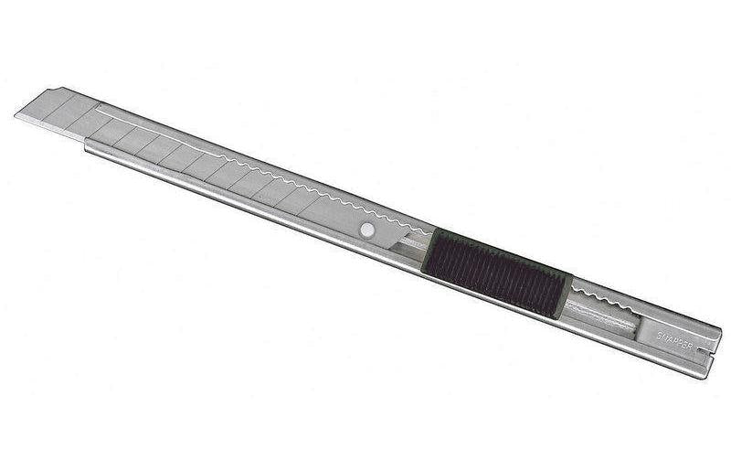 KRAFTWERK 3311 – Abbrechmesser 9 mm, Metallgehäuse, einziehbar, 1 Stk.