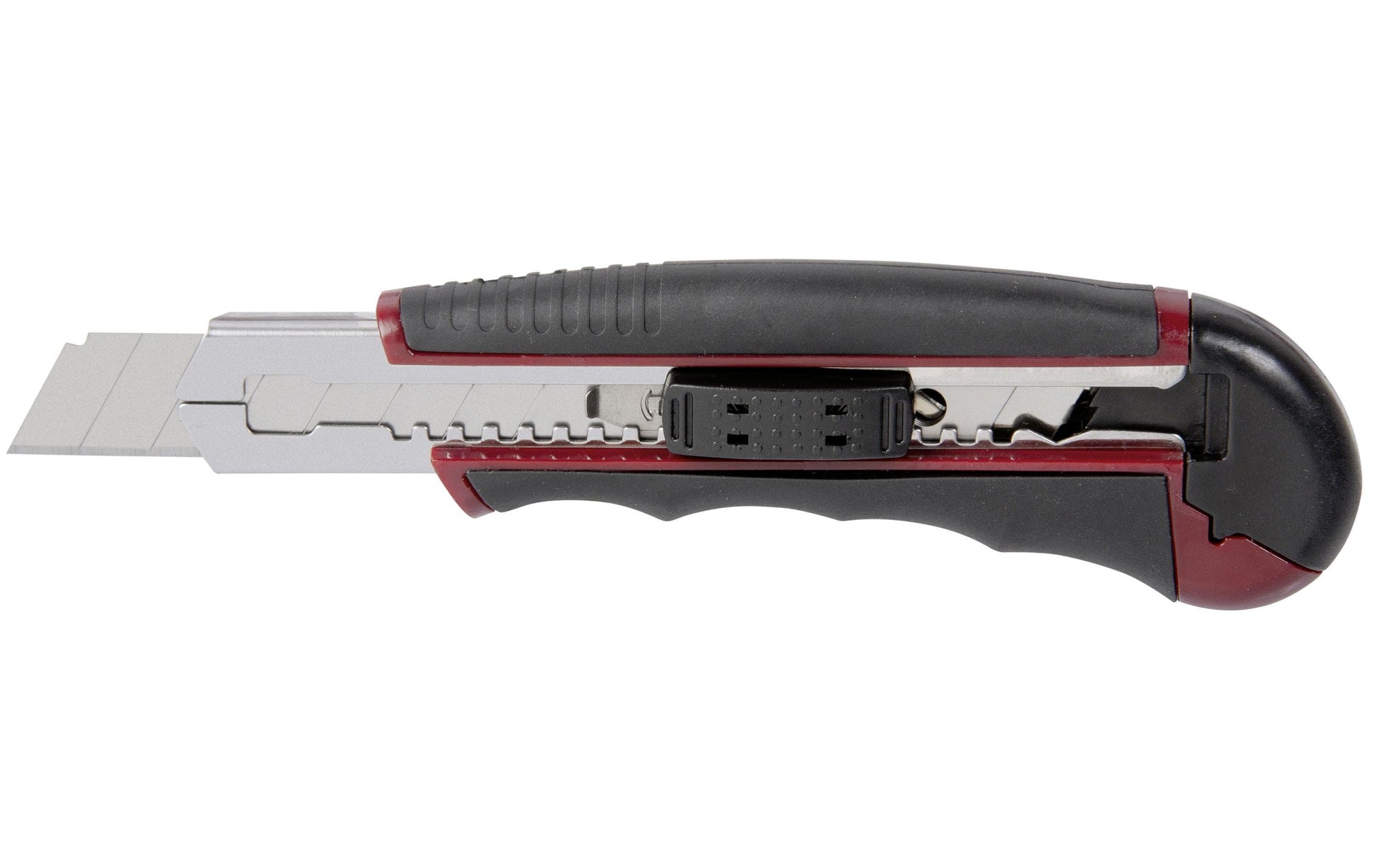 Kraftwerk 3312 Ergokraft – Abbrechmesser 18 mm, einziehbar, schwarz, 1 Stk.