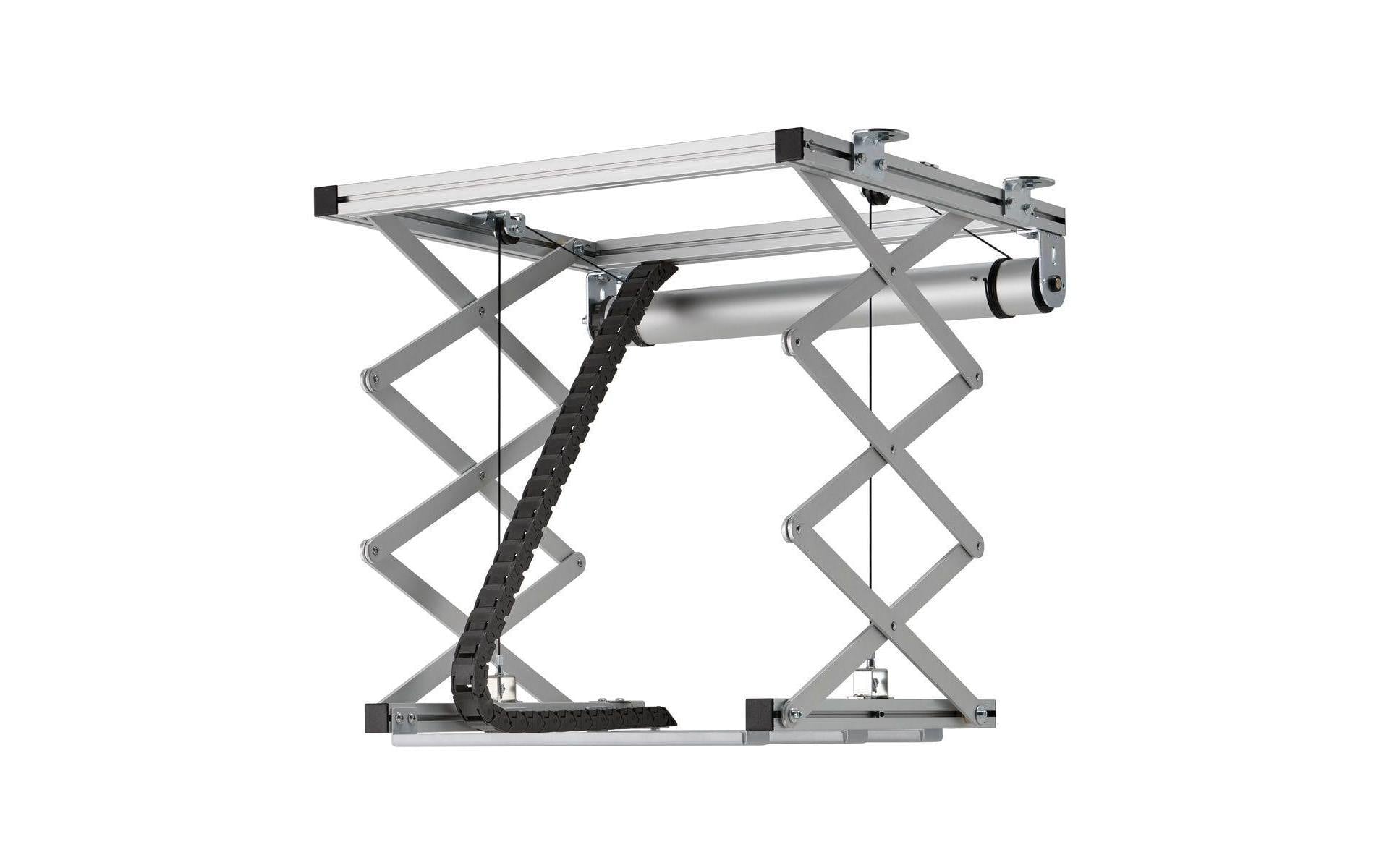 Vogel's PPL2100 Projektor-Deckenlift – Absenkung 15,5–97,0 cm, 30 kg, silber