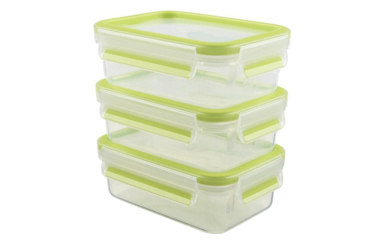 EMSA Vorratsdose 550 ml, 11,3 × 16,3 × 16,4 cm, Kunststoff (TPE), leckdicht, grün