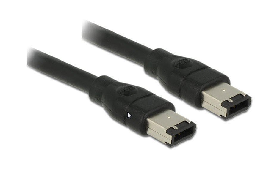 DeLOCK FireWire Kabel 6-polig (6P–6P) IEEE 1394B – 3 m – Grau