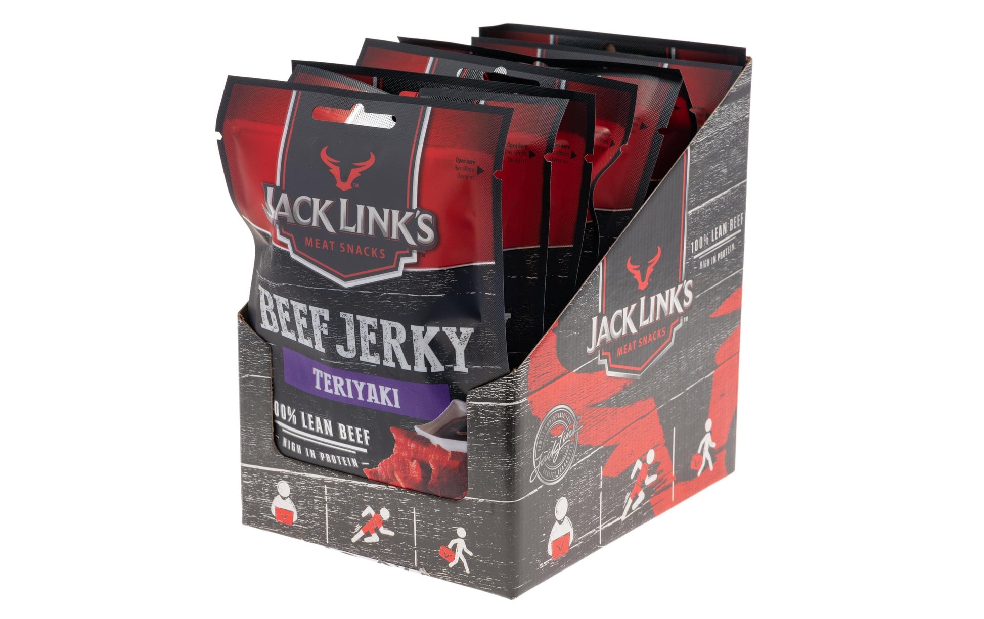 Jack link's Jack Link’s Beef Jerky – Teriyaki – 12 × 25 g