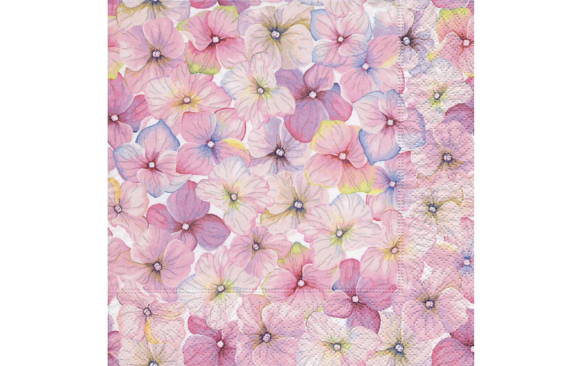 Paper + Design Servietten Small Blossoms – Mehrfarbig – 33 × 33 cm, 3-lagig – 20 Stück
