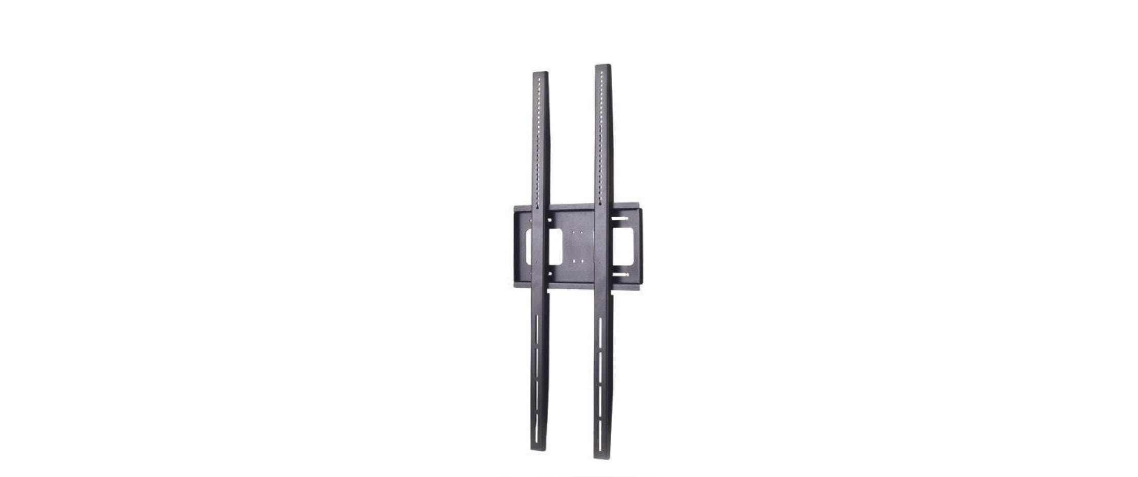 Edbak PWB3 – Feste Wandhalterung für 50", VESA 300×300, bis 80 kg, Hochformat, Schwarz