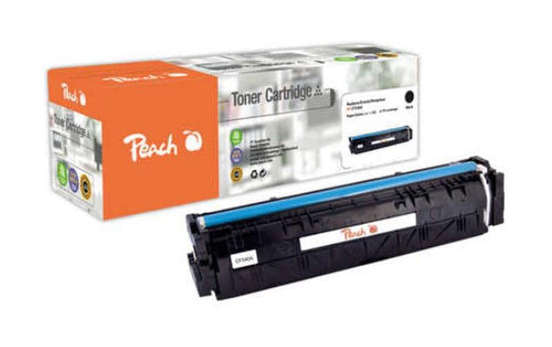 Peach 203A (CF540A) Schwarz Toner – Kompatibel – 1'400 Seiten – für HP LaserJet Pro M254/M280/M281 u. a.