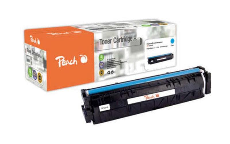 Peach 203A (CF541A) Cyan Toner – Kompatibel – 1'300 Seiten – für HP LaserJet Pro M254/M280/M281 und andere