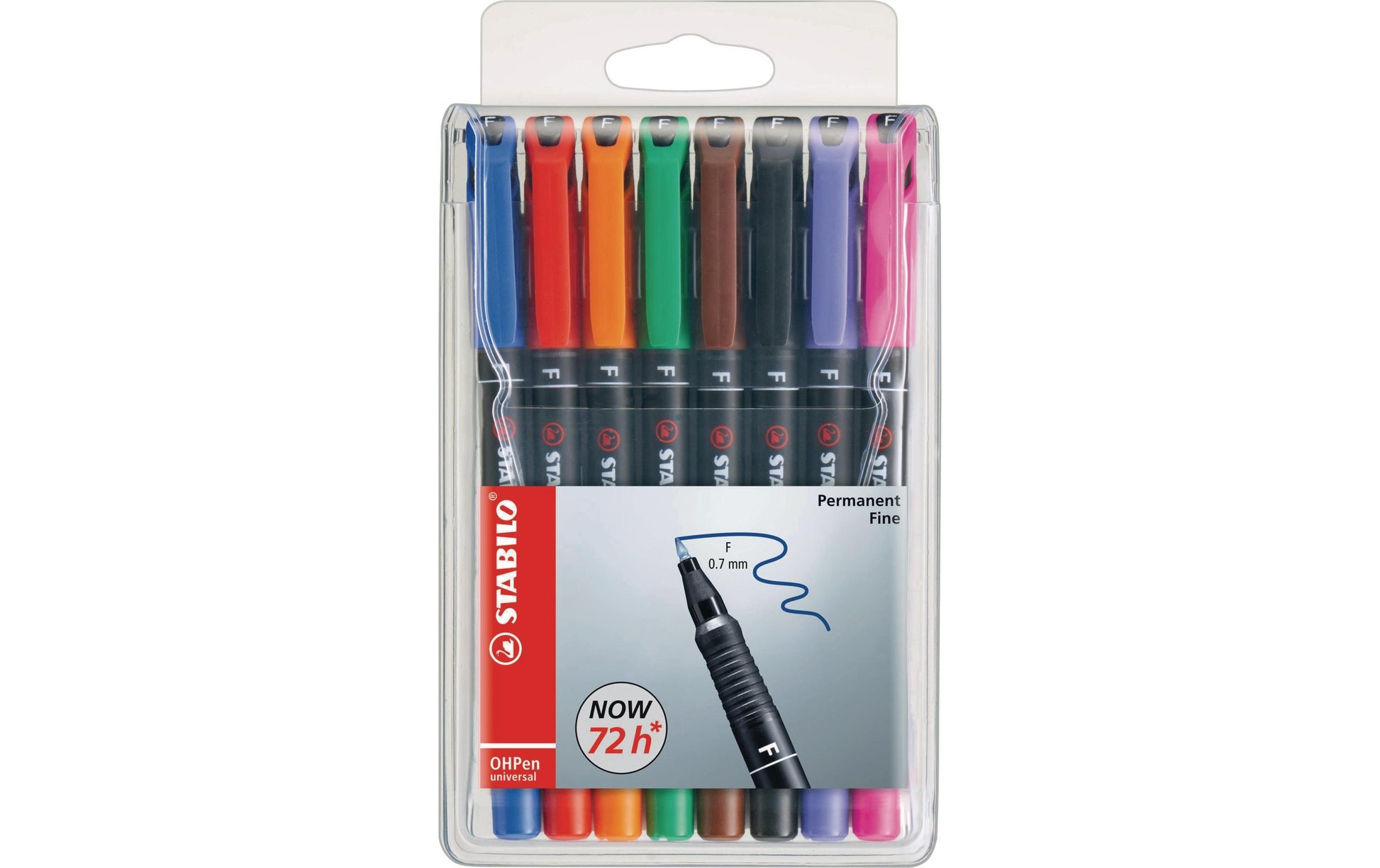 Stabilo Permanent-Marker – sortiert, 8er