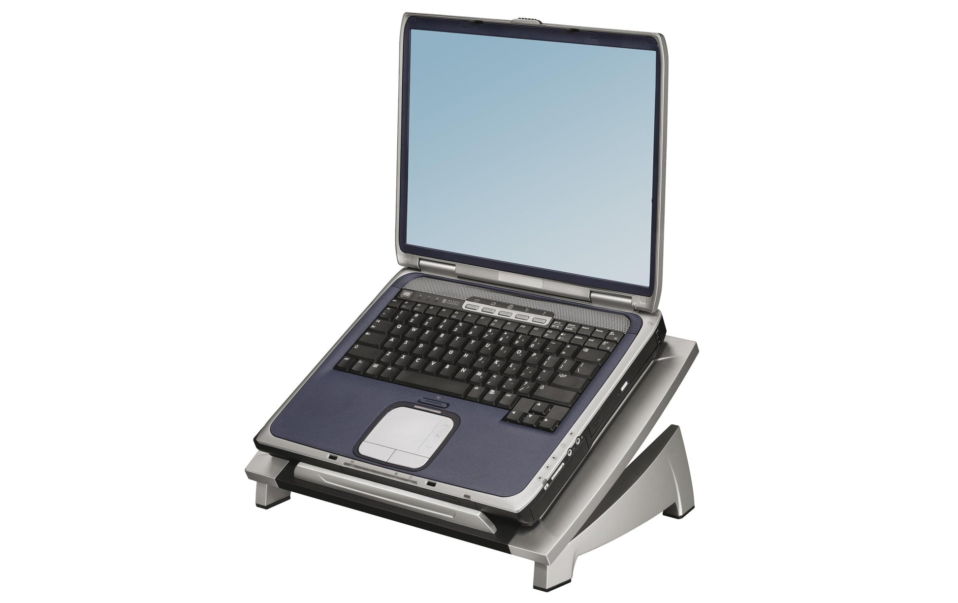 Fellowes Laptop-Ständer – bis 17", 5 kg, höhenverstellbar 140–190 mm – Schwarz