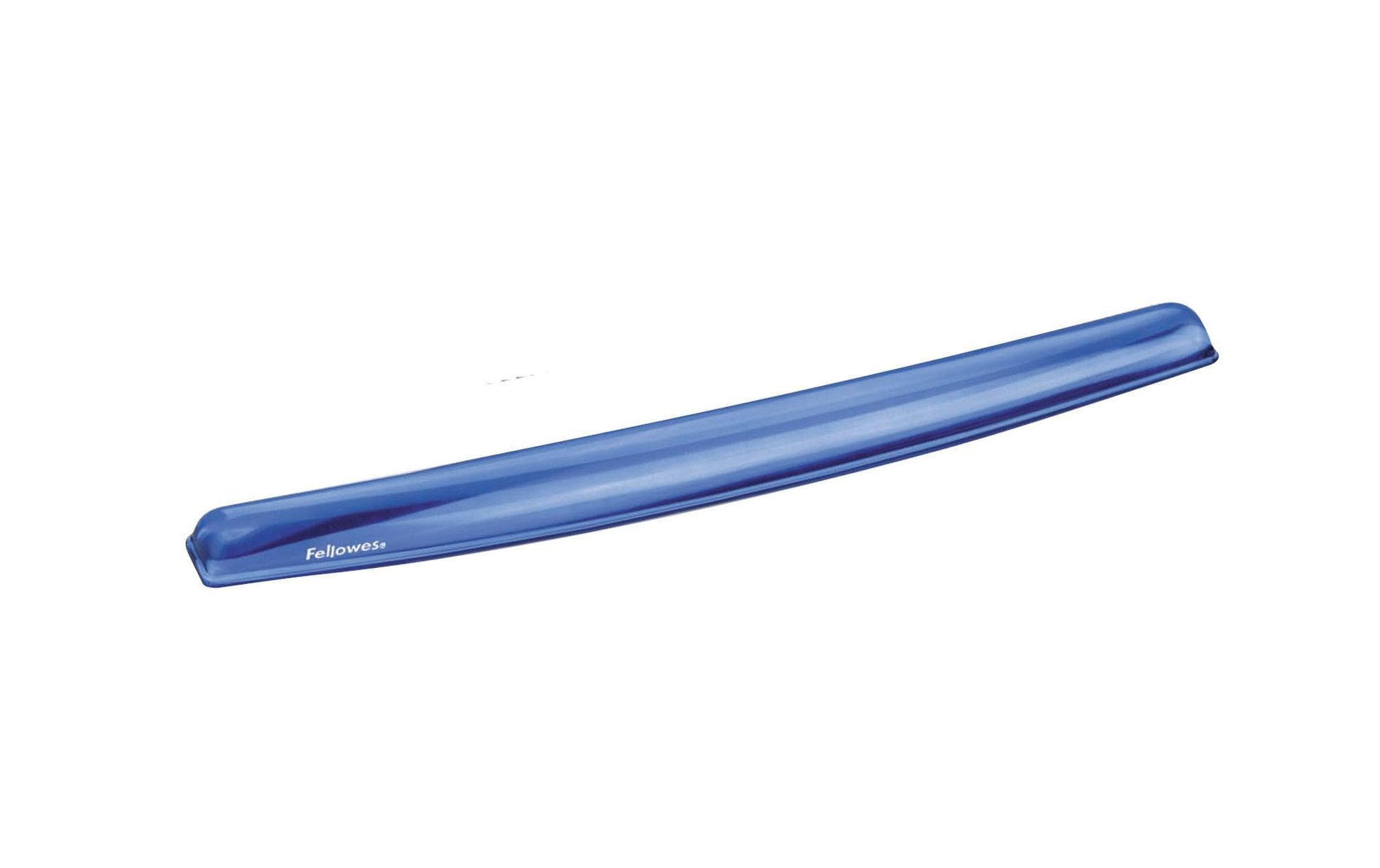 Fellowes Tastatur-Handgelenkauflage – Crystal – für Tastatur – abwaschbar – 480×57×26 mm – blau