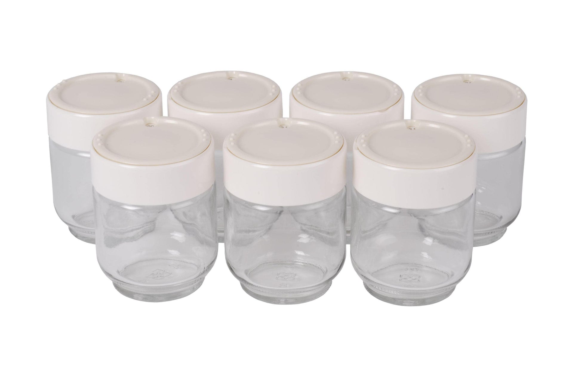Moulinex Joghurtgläser A14A03 – 150 ml, für Yogurteo, z. B. DJC141, DJC241, YG230131/3H0, 7 Stk.