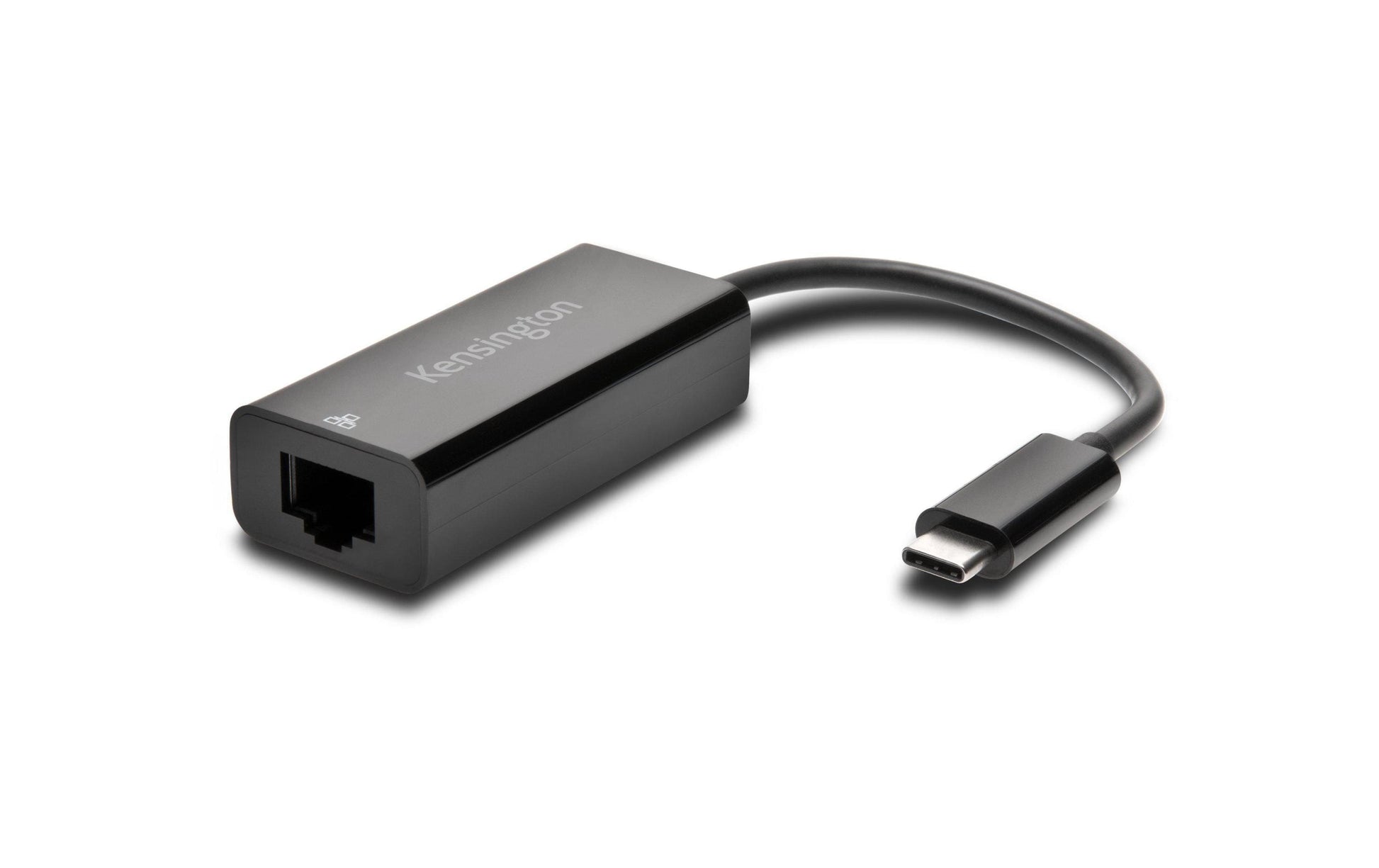 Kensington CA1100E Netzwerkadapter USB-C zu RJ-45 – 1 Gbit/s, 1× RJ-45, Plug & Play, für Chrome OS/Windows