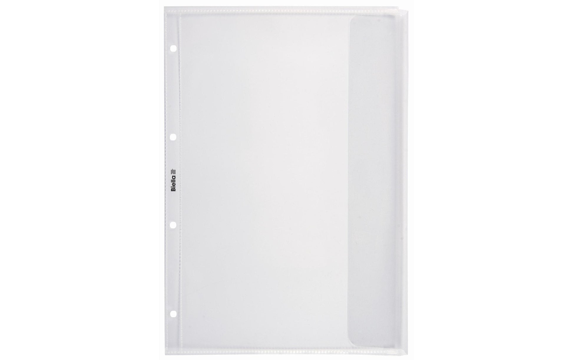 Biella Sichtmappe A4 – transparent, Kunststoff, 150 µm, 10er-Pack