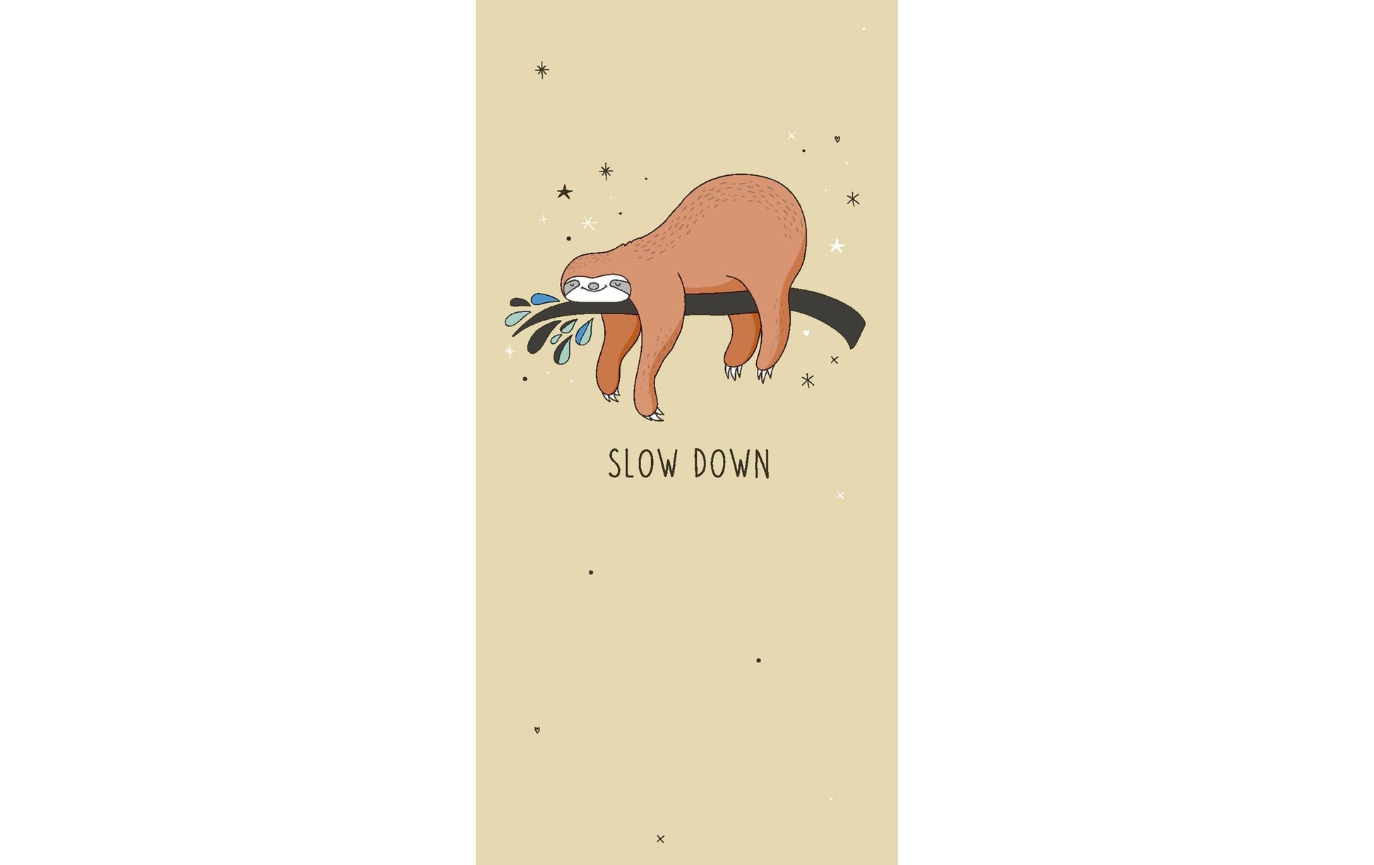 Paper + Design Taschentücher Slow Down – 4-lagig, 220 × 210 mm – 10 Taschentücher – FSC