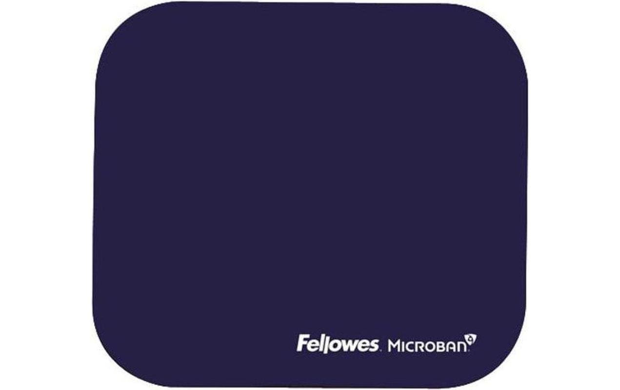 Fellowes Microban – Mauspad – 226 × 192 mm, Gummi, Blau