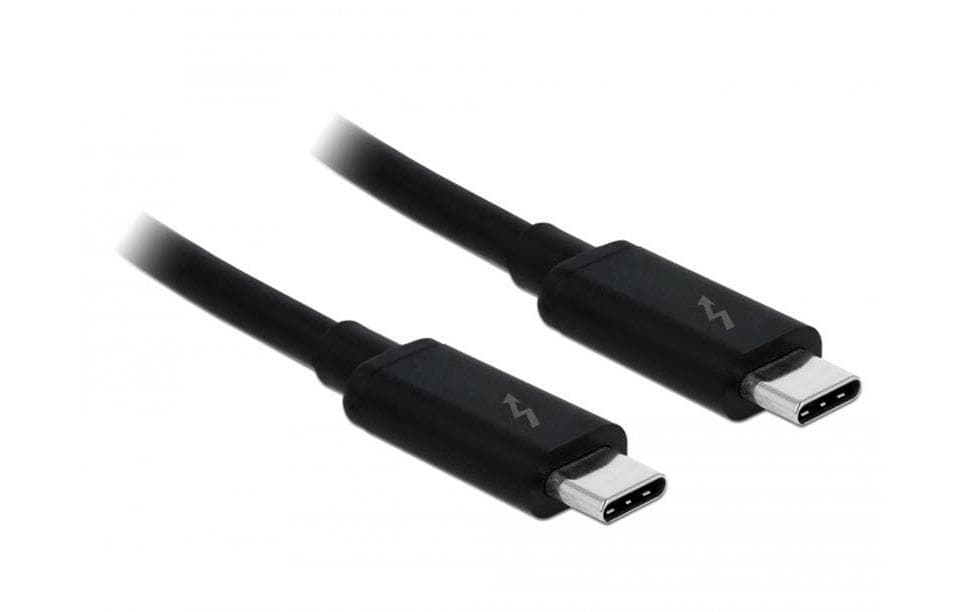 DeLOCK USB-C-Kabel – Thunderbolt 3, 1 m, 20 Gbit/s