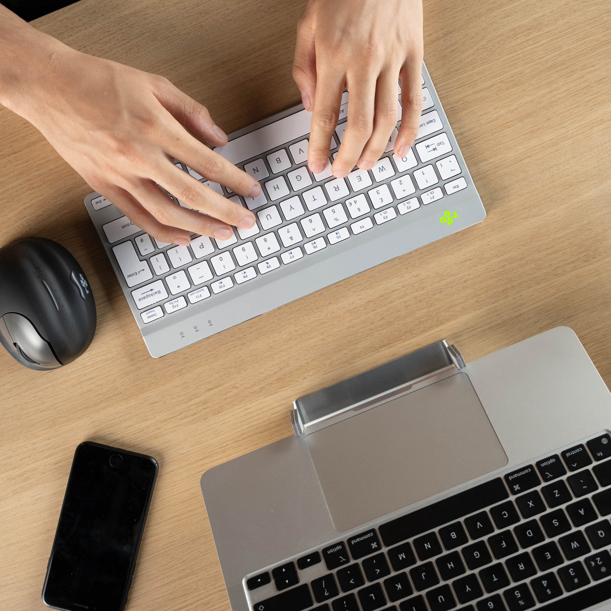 R-Go Tools Compact Break – Tastatur, kabellos (Bluetooth), IT-Layout (IT), ergonomisch
