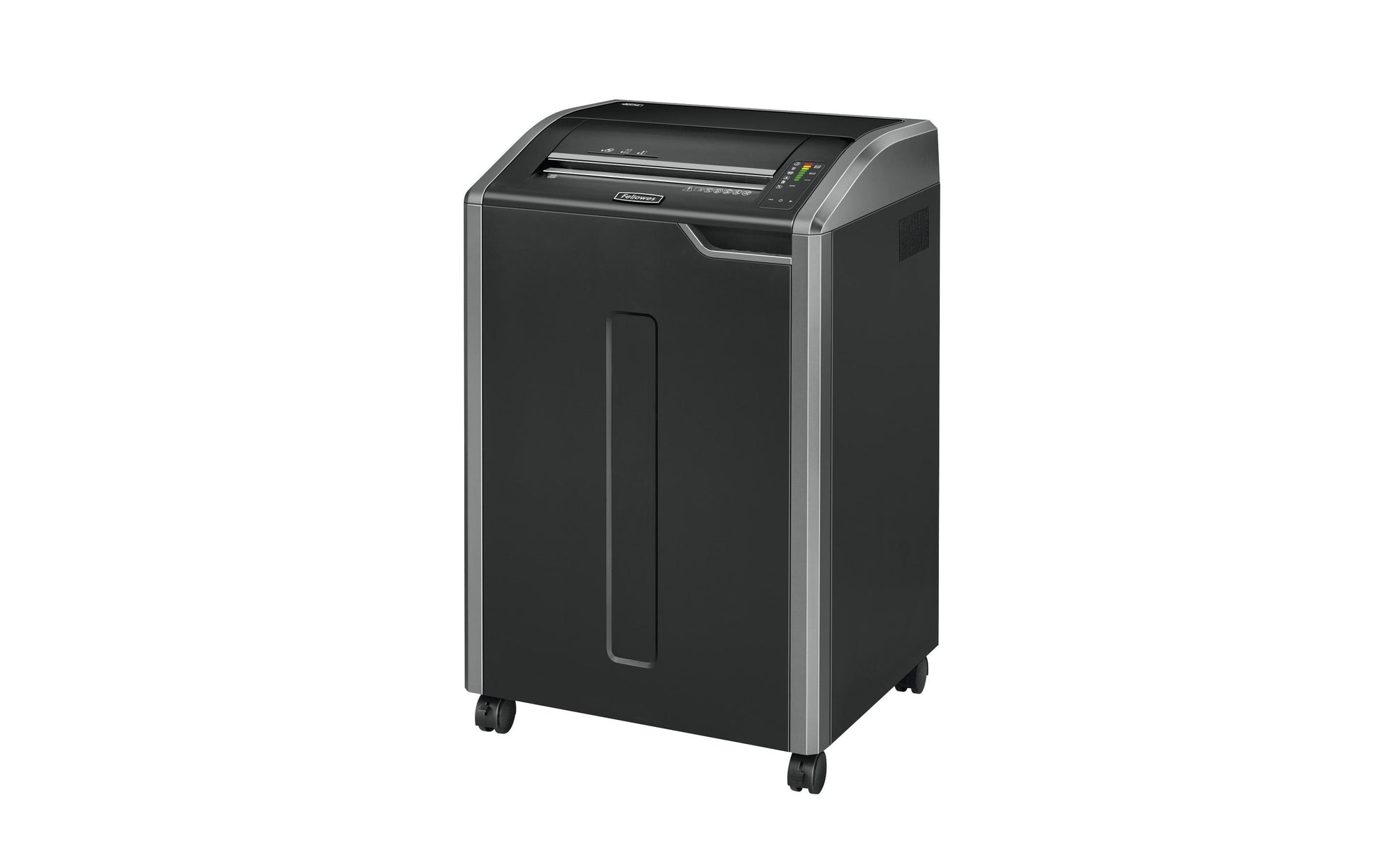 Fellowes 485Ci – Aktenvernichter, DIN P-4, Partikelschnitt 4 × 30 mm, 30 Blatt, 142 l