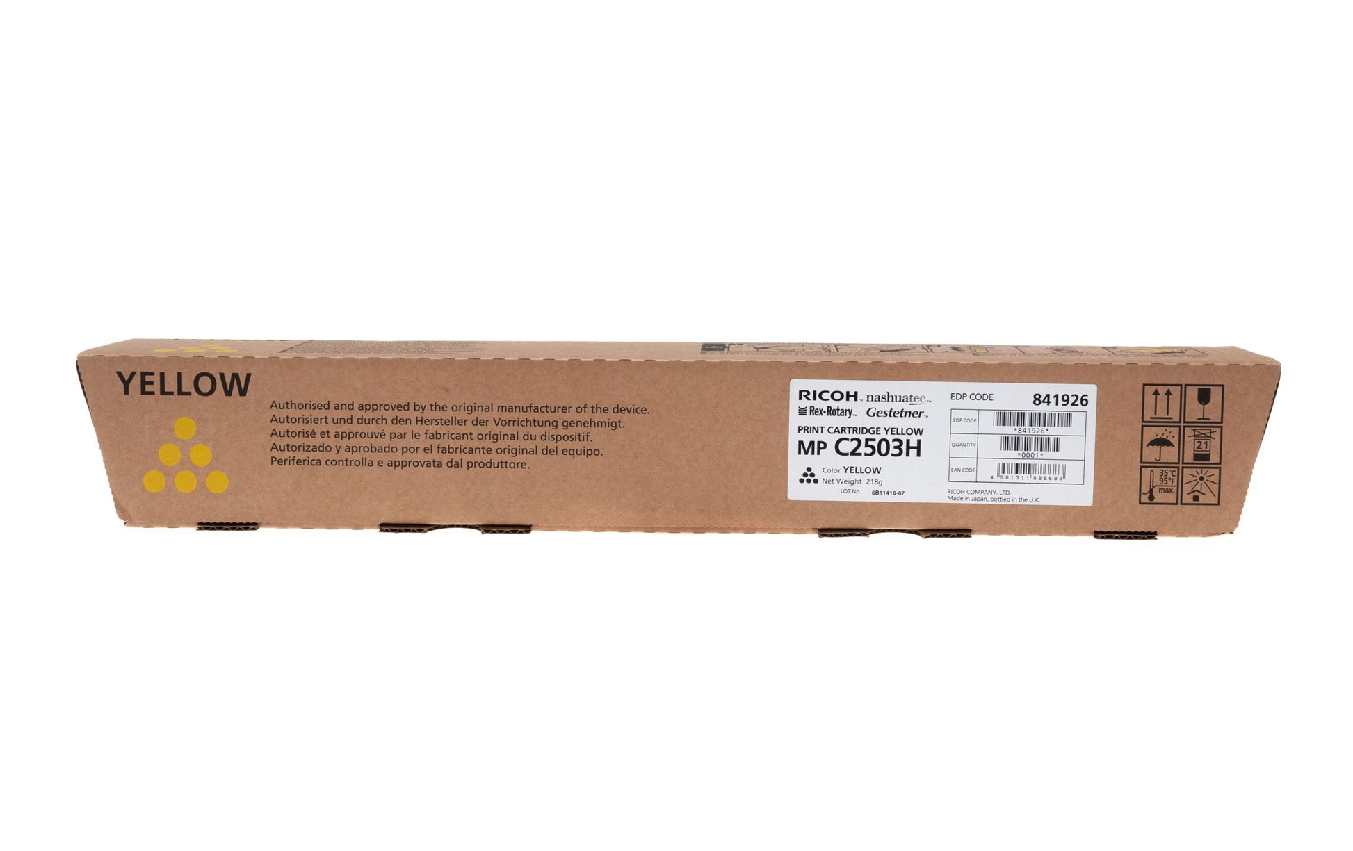 Ricoh Toner – Gelb, 9500 Seiten