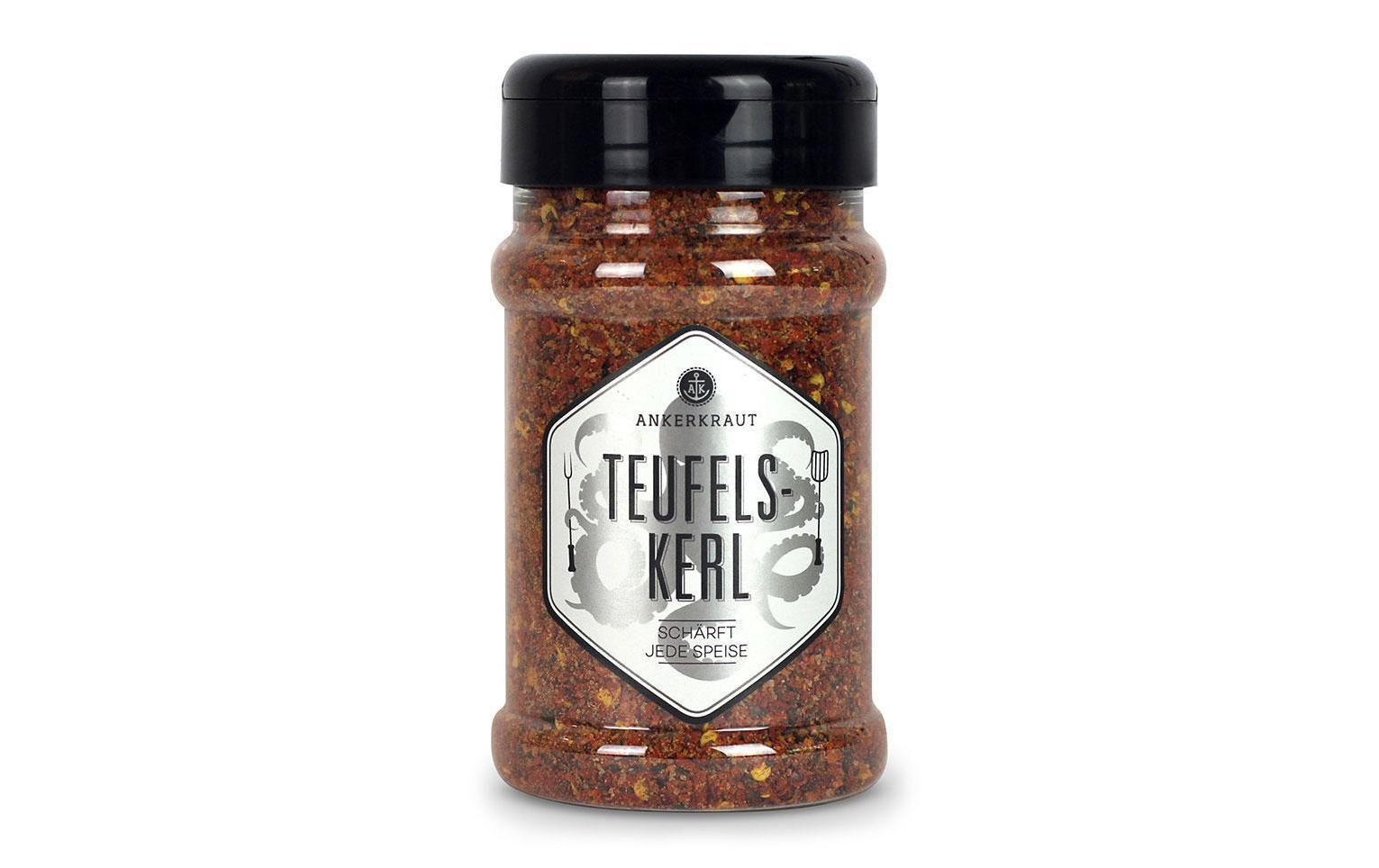 Ankerkraut Gewürzmischung Teufelskerl, sehr scharf – 170 g